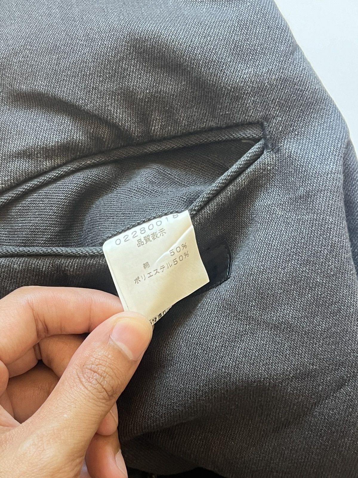 5351 POUR LES HOMMES × Designer × Japanese Brand 5351 Pour Les Hommes Workwear Style Blazer Size 34S - 4 Thumbnail