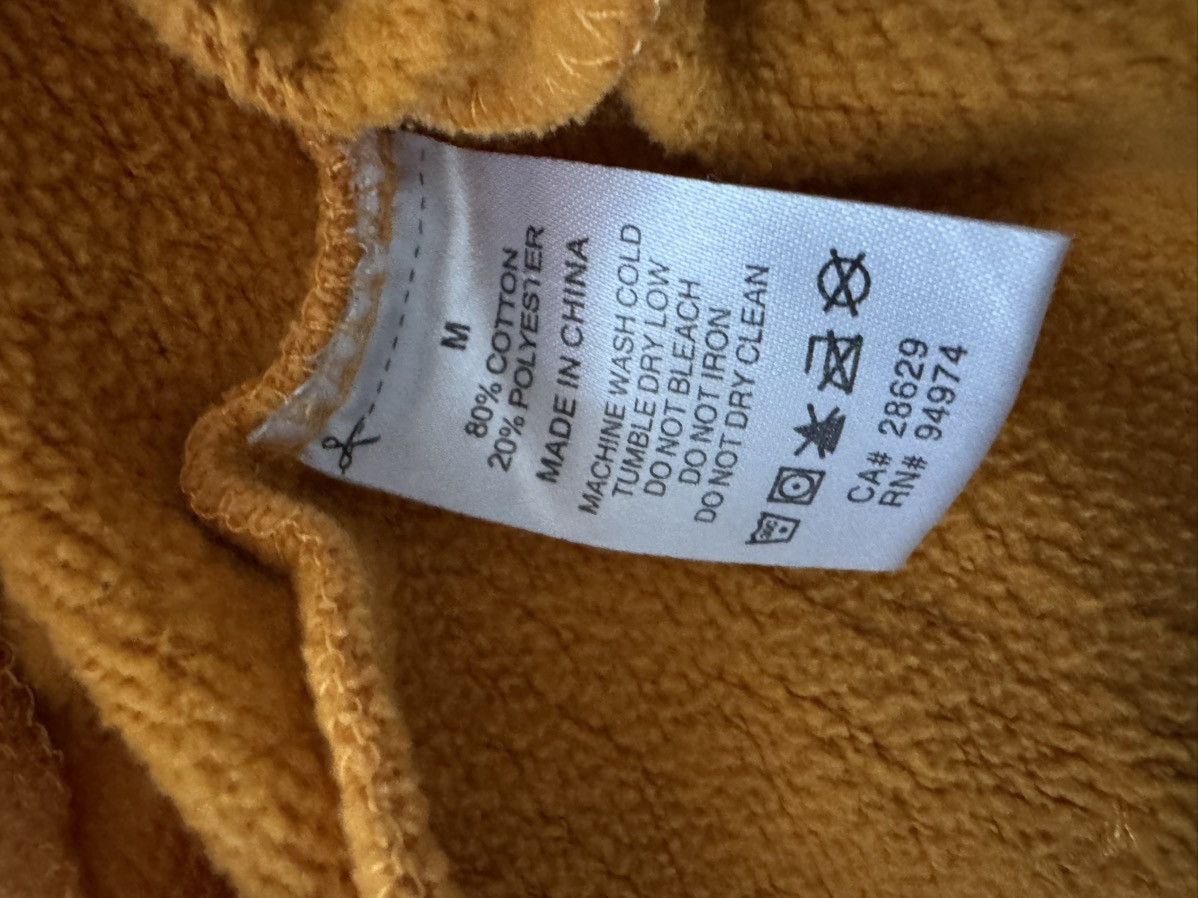 Stussy Stussy Yellow Basic Pigment hoodie Size US M / EU 48-50 / 2 - 8 Thumbnail