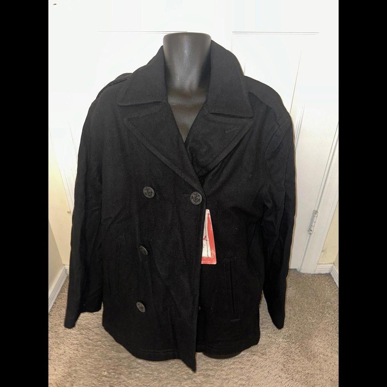 Levis Mens Button Up Black