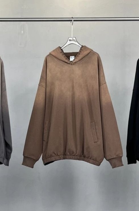 Japanese Brand × Vintage Spray Dyed Ripped Distressed Hoodie Size US S / EU 44-46 / 1 - 3 Thumbnail