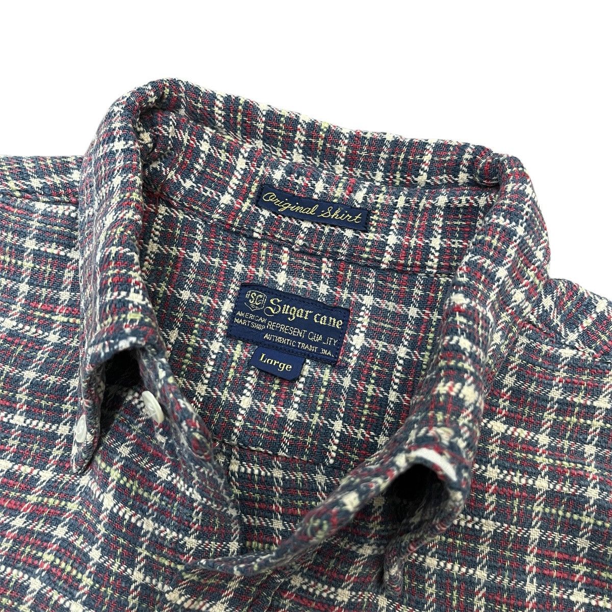 Sugar Cane Vintage Multiplaid Sugar Cane Toyo Enterprise Shirt ifsix Size US L / EU 52-54 / 3 - 10 Thumbnail