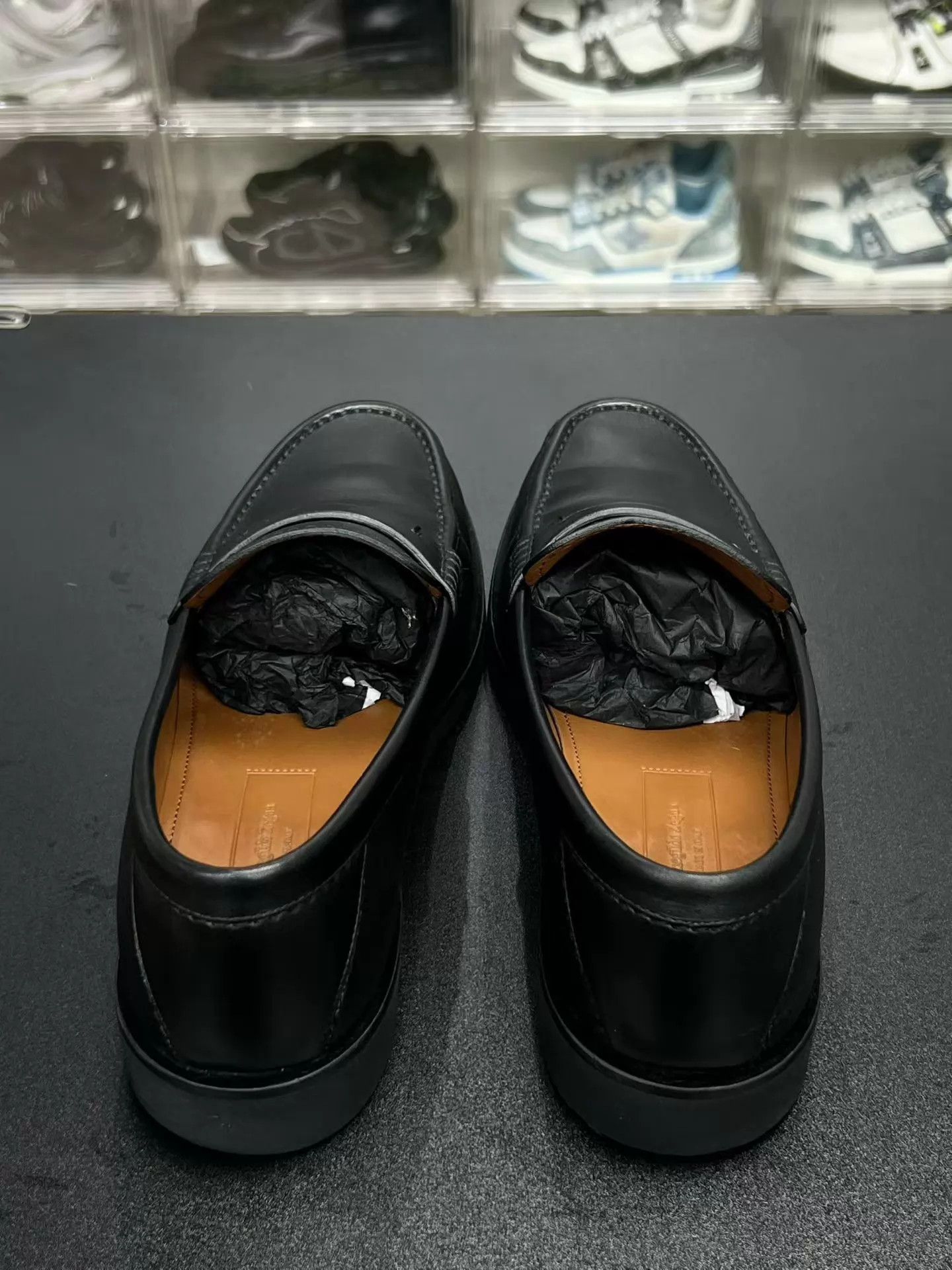 Ermenegildo Zegna Zegna leather loafers black 40.5 mint old money Size US 7.5 / EU 40-41 - 6 Thumbnail