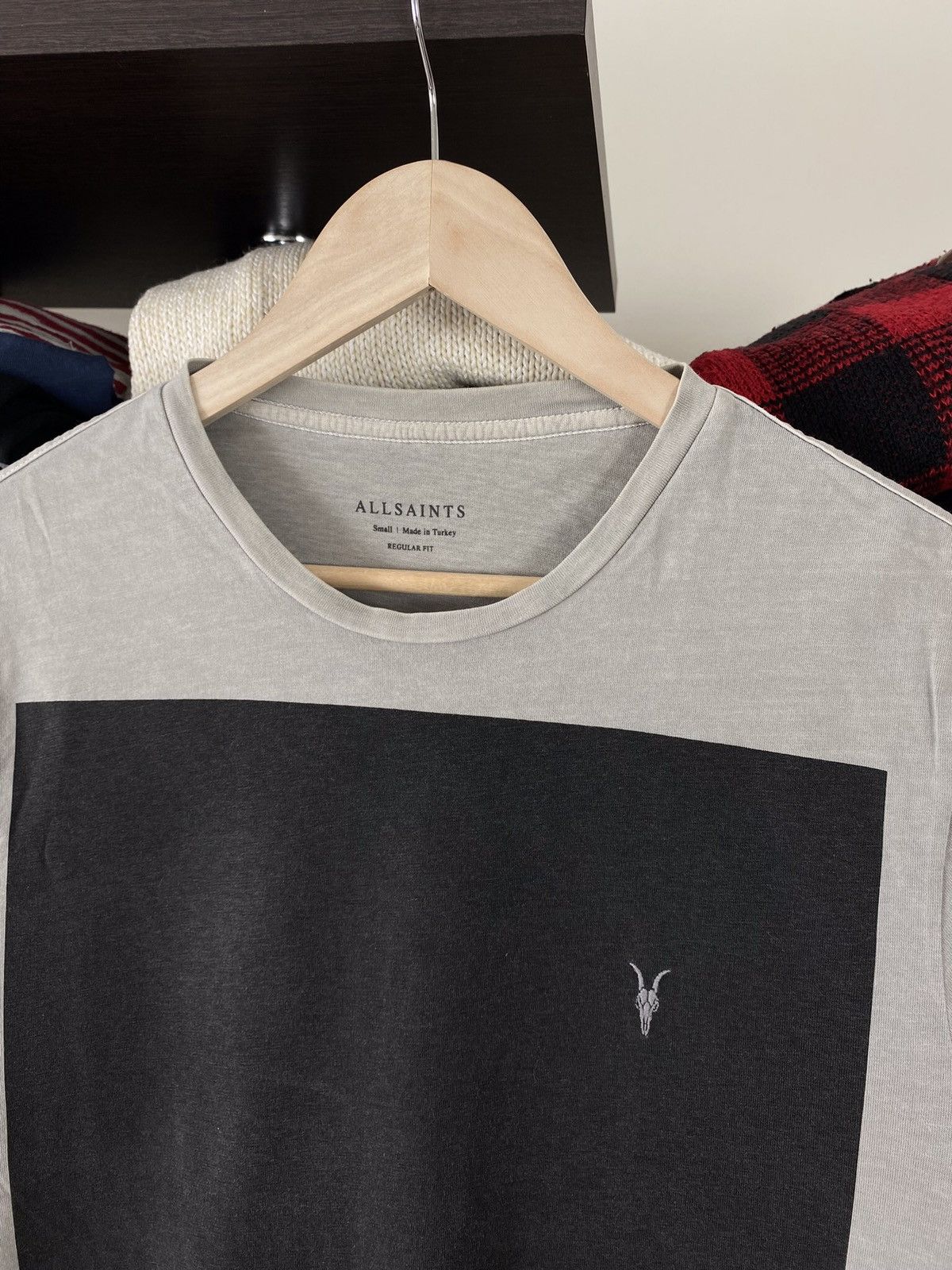 Allsaints × Vintage Vintage Y2K Allsaints Tee Logo Luxury Size US S / EU 44-46 / 1 - 5 Thumbnail