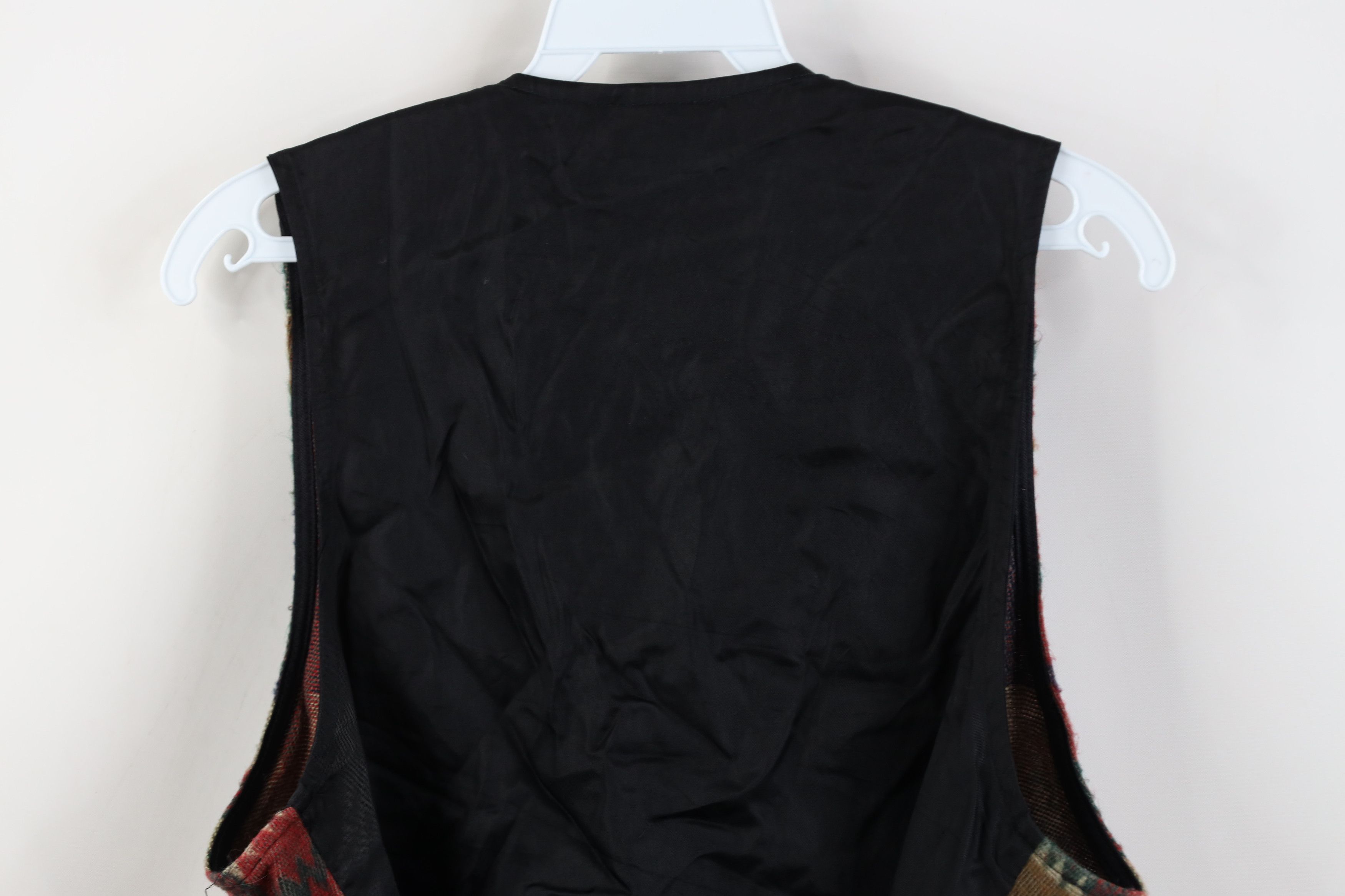 Vintage Vintage 90s Streetwear Southwestern Tie Back Vest Jacket USA Size M / US 6-8 / IT 42-44 - 12 Thumbnail