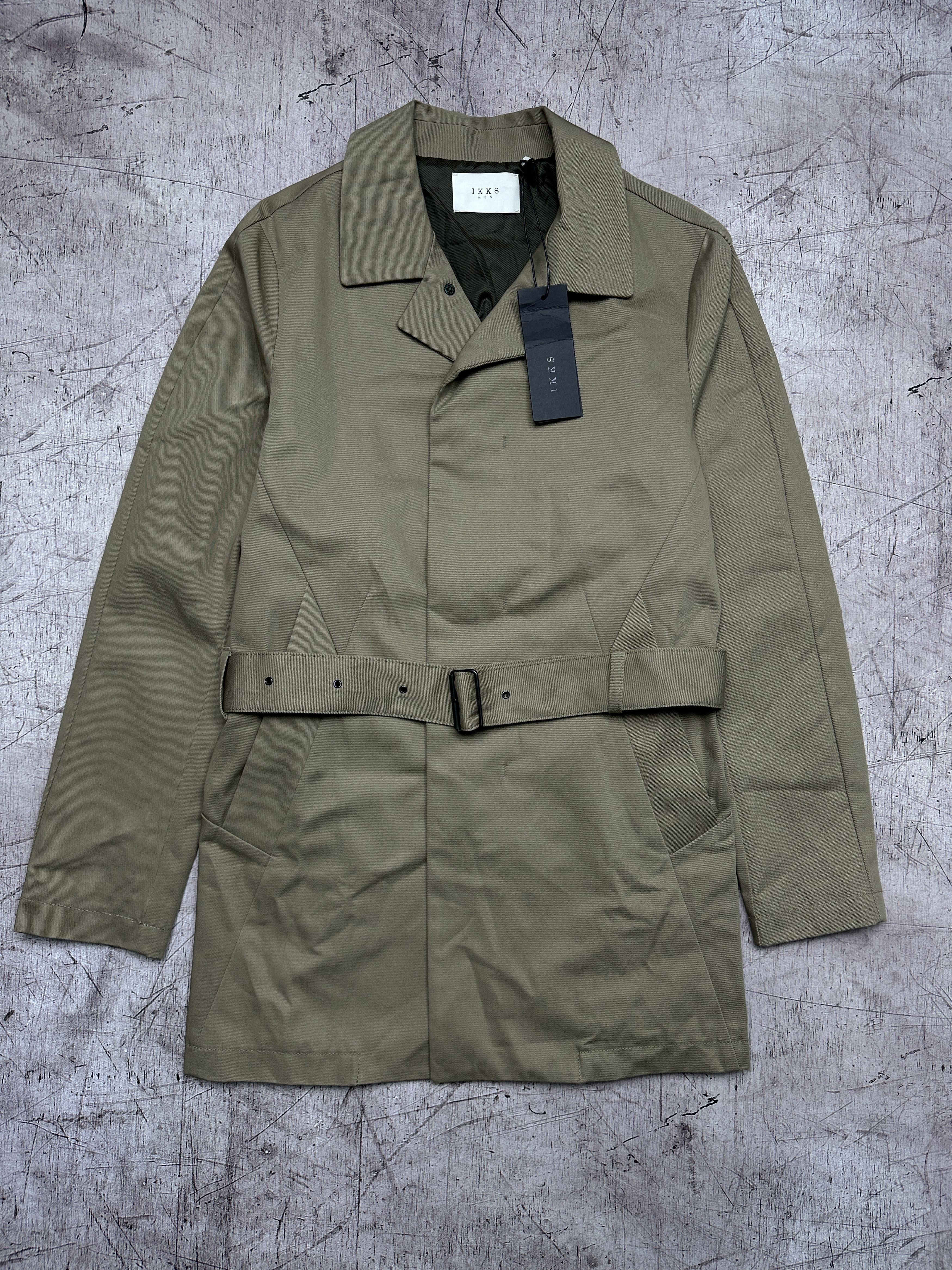 IKKS NEW with tags IKKS Mens Trench Coat Jacket Size US S / EU 44-46 / 1 - 1 Thumbnail