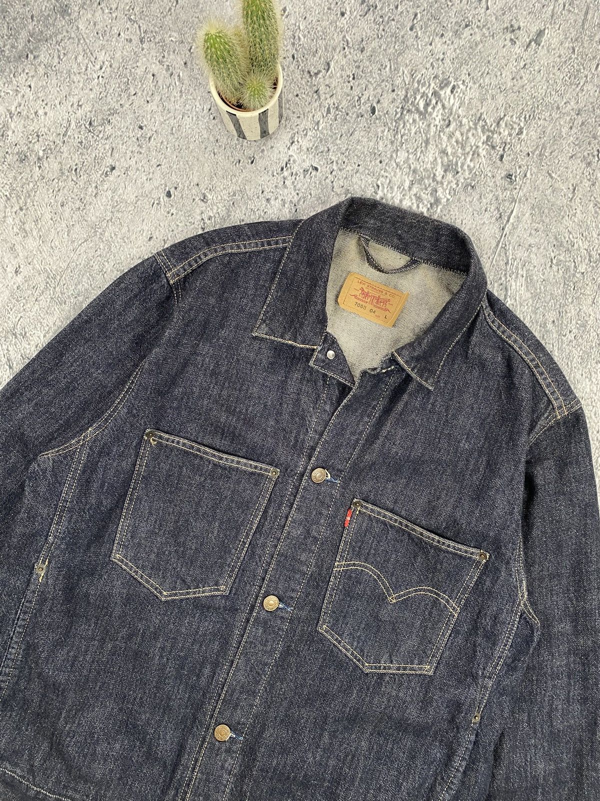 Levi's Vintage Clothing Vintage Jeans Jacket Levis Streetwear USA 90’ boxy Size US L / EU 52-54 / 3 - 2 Thumbnail
