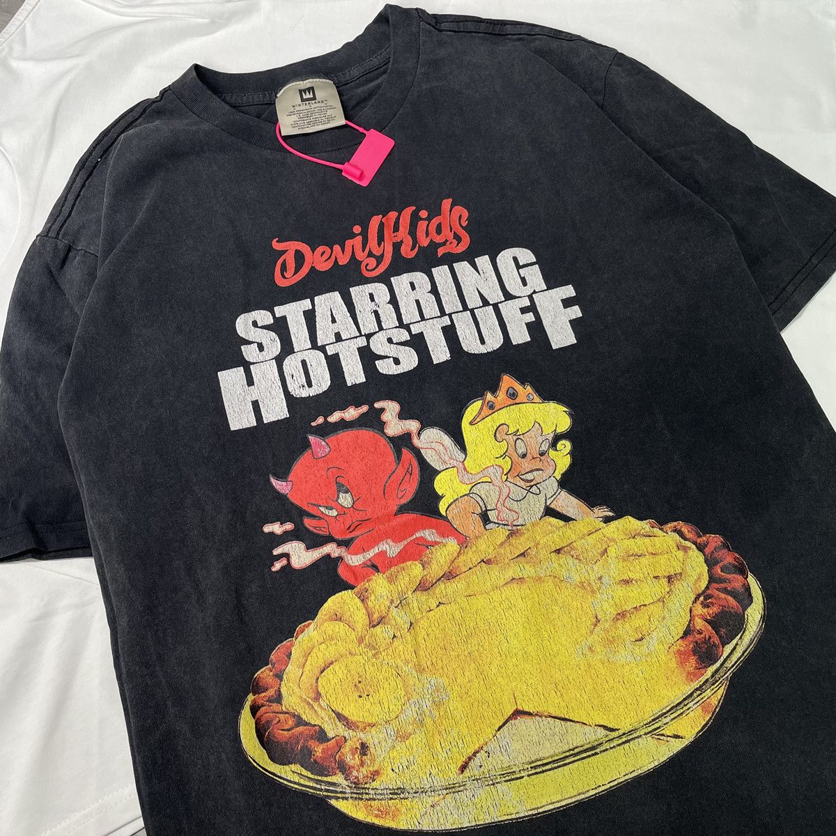 Vintage Devil Kids Printed Vintage T Shirt Size US S / EU 44-46 / 1 - 3 Thumbnail