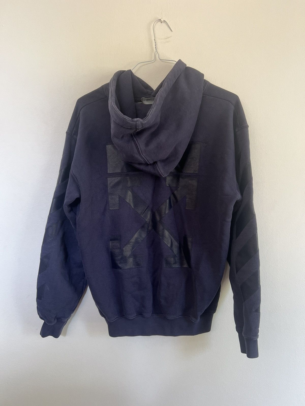 Off-White Off white Diagonal Hoodie Size US M / EU 48-50 / 2 - 5 Thumbnail