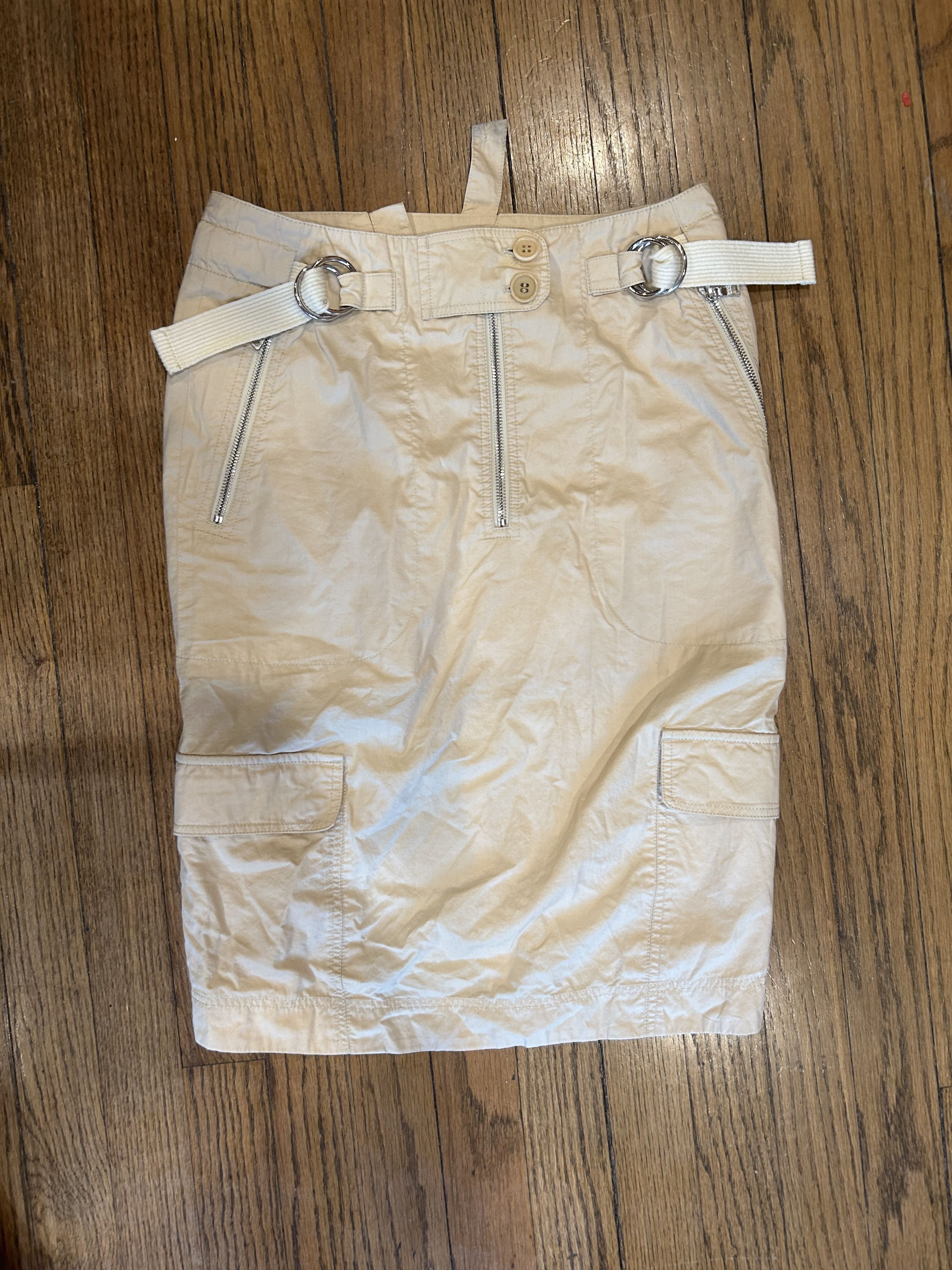 Prada 2000S PRADA BELTED SKIRT Size 26" / US 2 / IT 38 - 6 Thumbnail