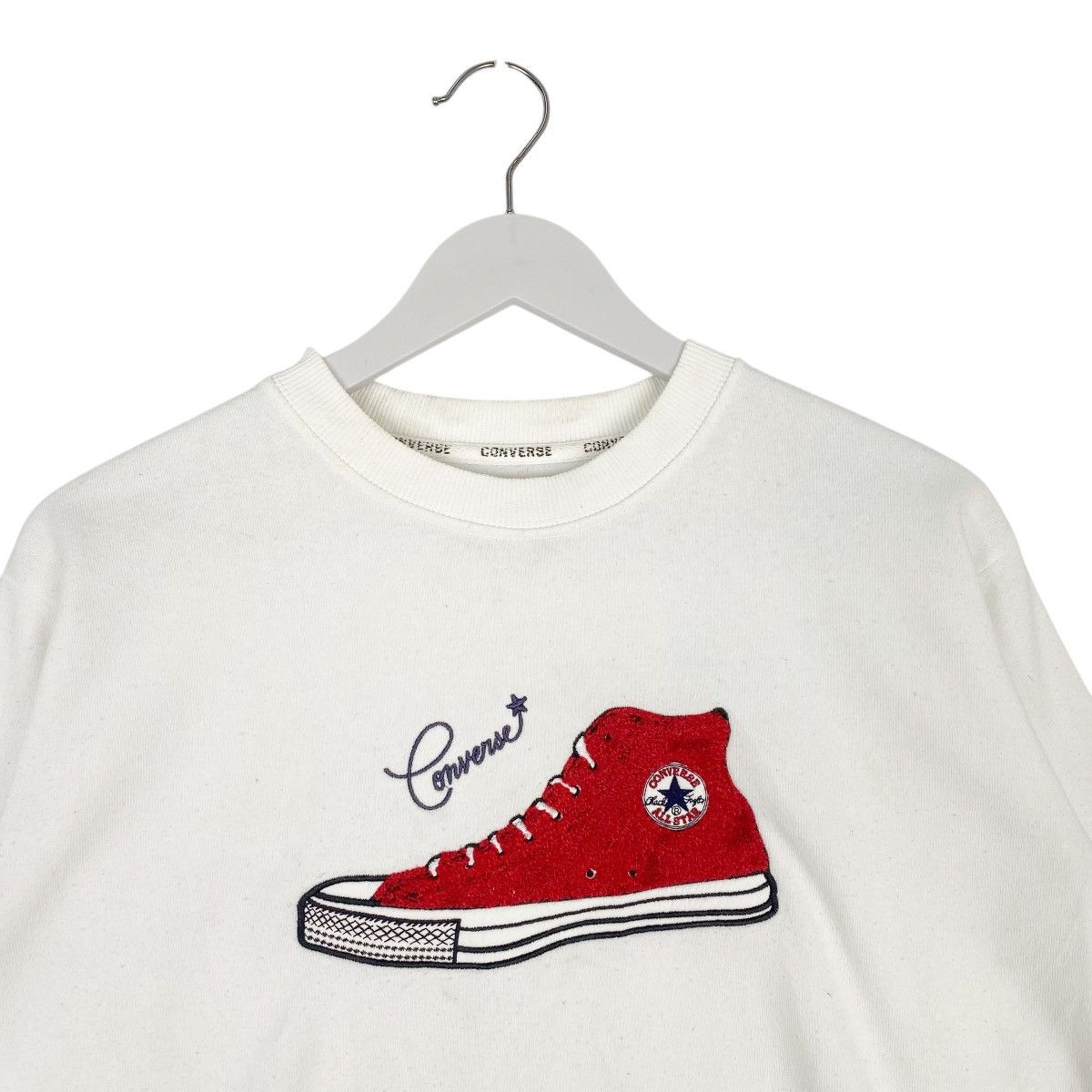 Other Vintage Converse All Star Big Printed Crewneck Sweatshirt Size US M / EU 48-50 / 2 - 4 Thumbnail