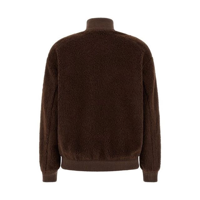 PRADA Brown Teddy Jacket New )