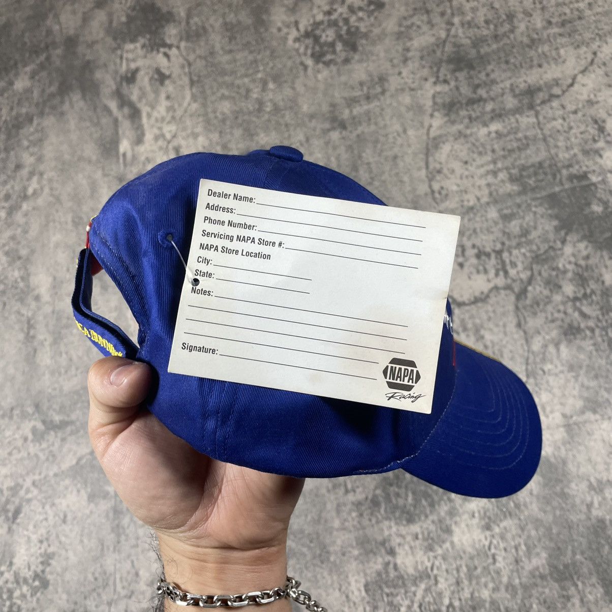 NASCAR Napa Racing Vintage 2002 Hat Cap Size ONE SIZE - 6 Thumbnail
