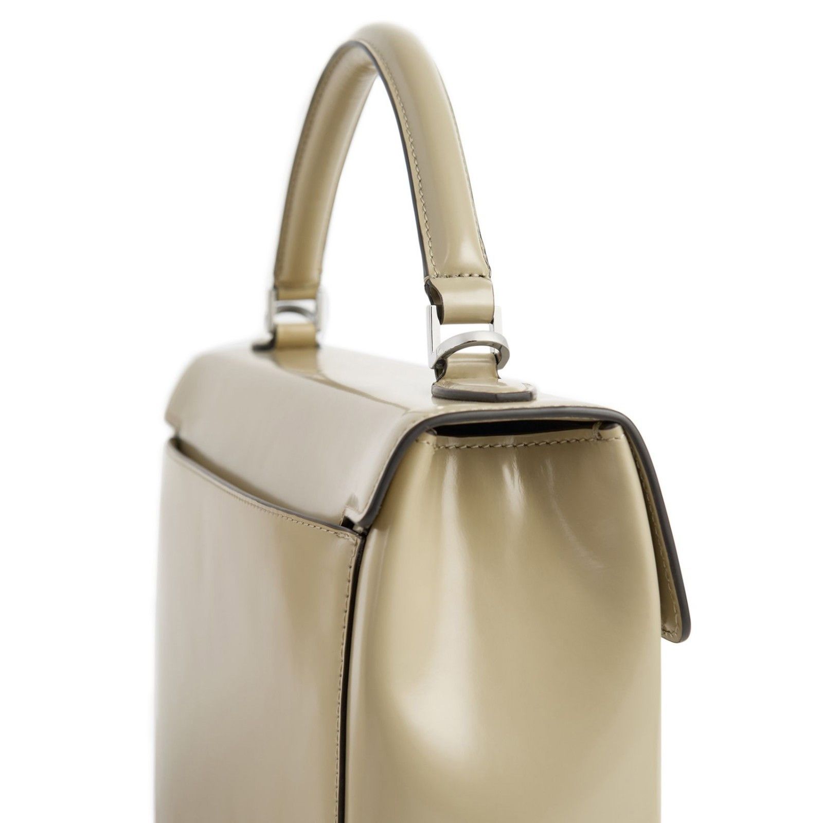 Toteme TOTEME Box Cashew Top Handle Bag New & Authentic Size ONE SIZE - 3 Thumbnail