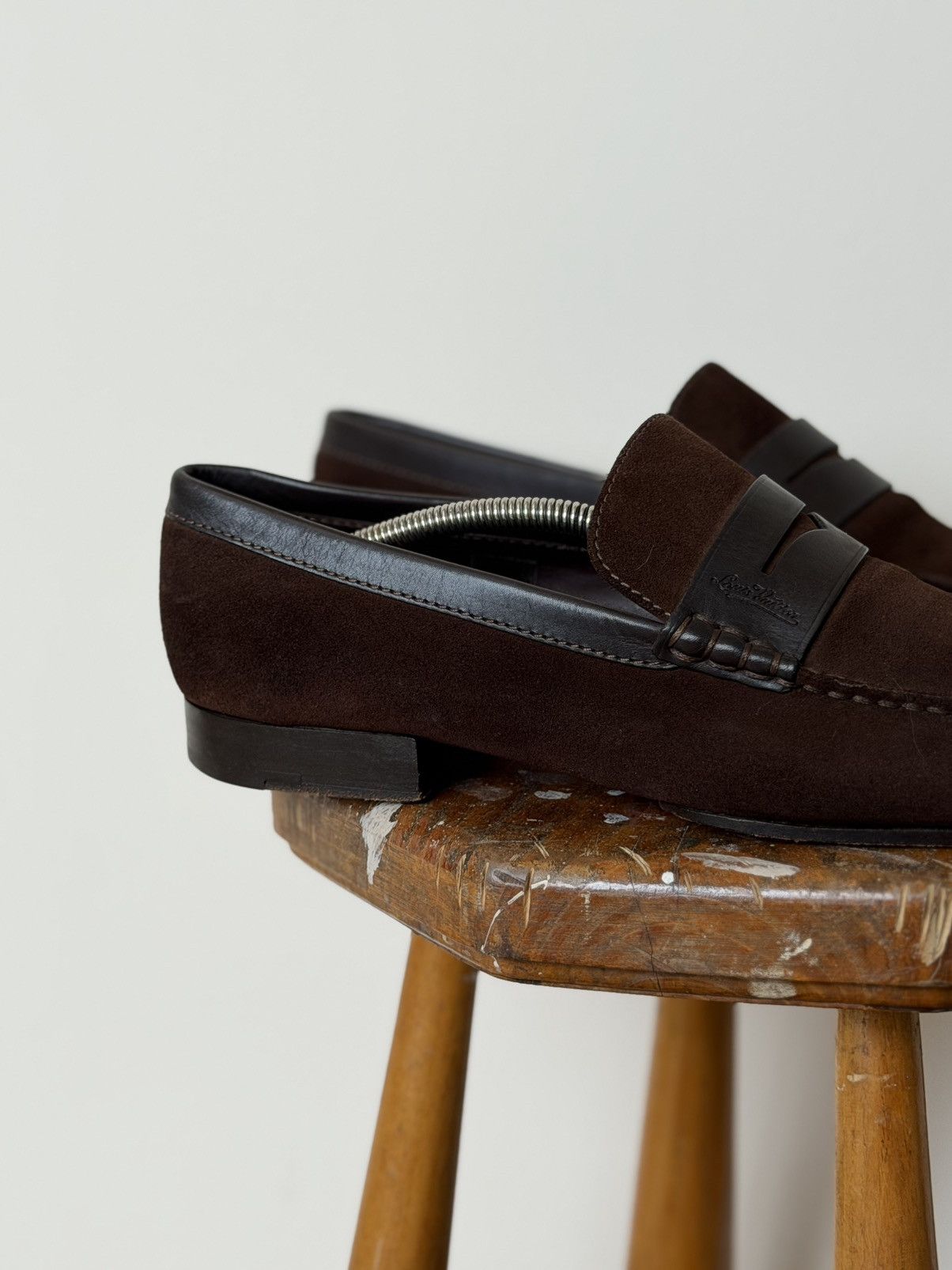 Louis Vuitton Vintage Louis Vuitton Suede Loafers Luxury Size US 10 / EU 43 - 3 Thumbnail