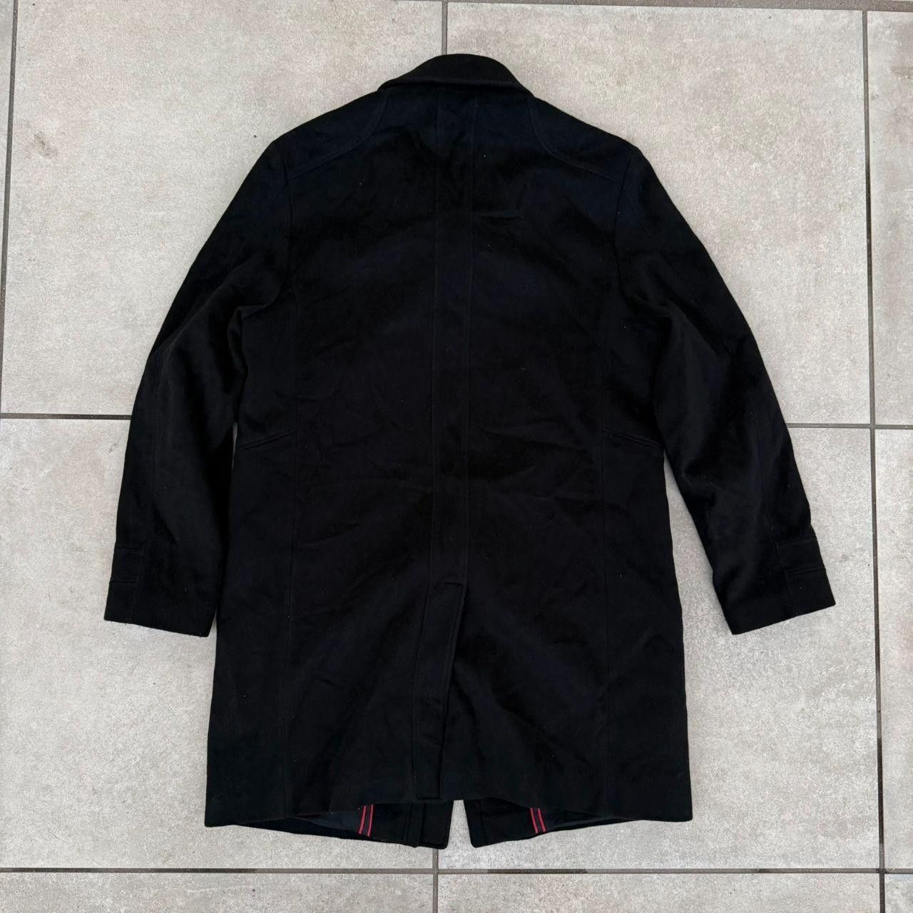Hugo Boss Hugo Boss Vintage 90s Cashmere Coat Black Size US XL / EU 56 / 4 - 2 Thumbnail