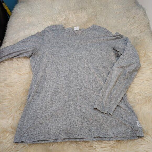Reigning Champ Reigning Champ Grey Long Sleeve T Shirt Men Size XL Size US XL / EU 56 / 4 - 1 Thumbnail