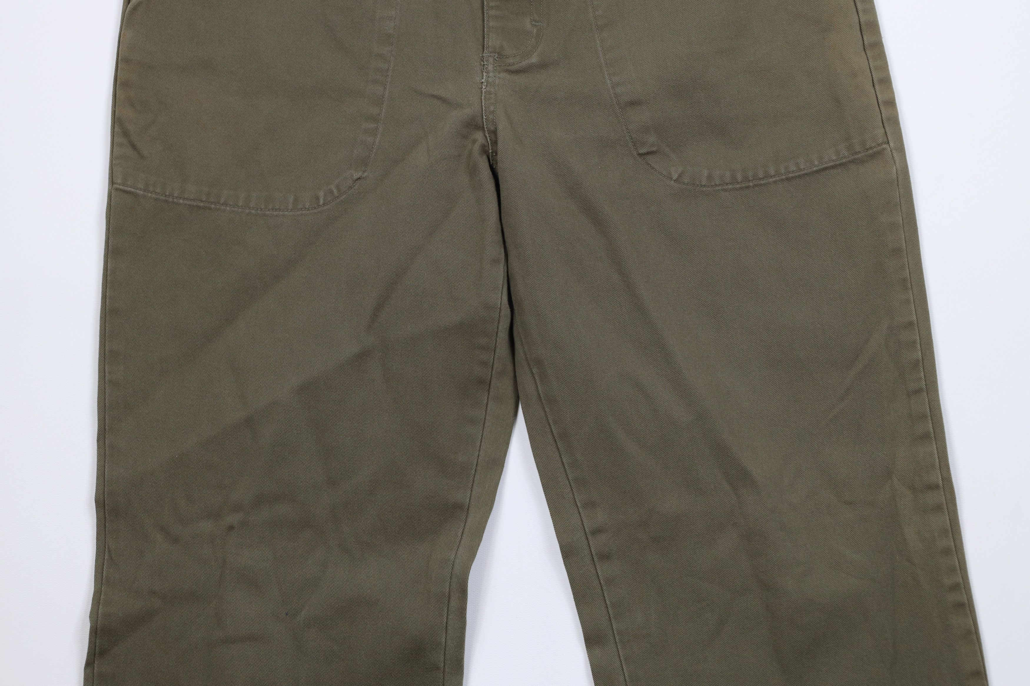 Vintage Vintage 90s Y2K Streetwear Flared Utility Military Pants Size 32" / US 10 / IT 46 - 3 Thumbnail