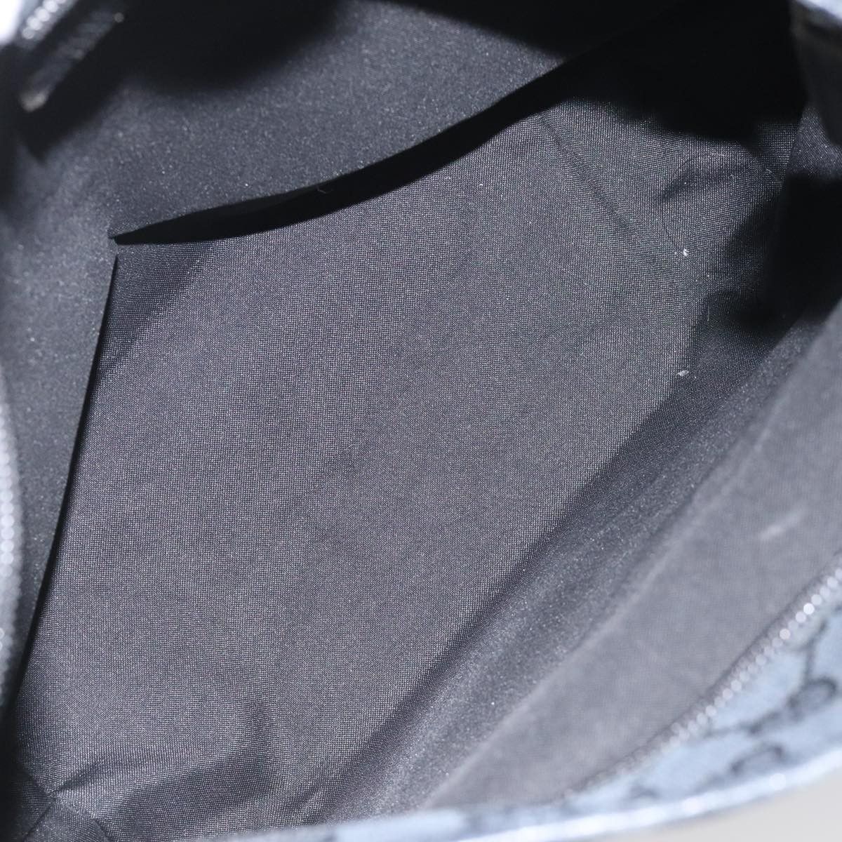 Gucci GUCCI GG Canvas Sherry Line Tote Bag Black White 019 0402 Size ONE SIZE - 18 Thumbnail