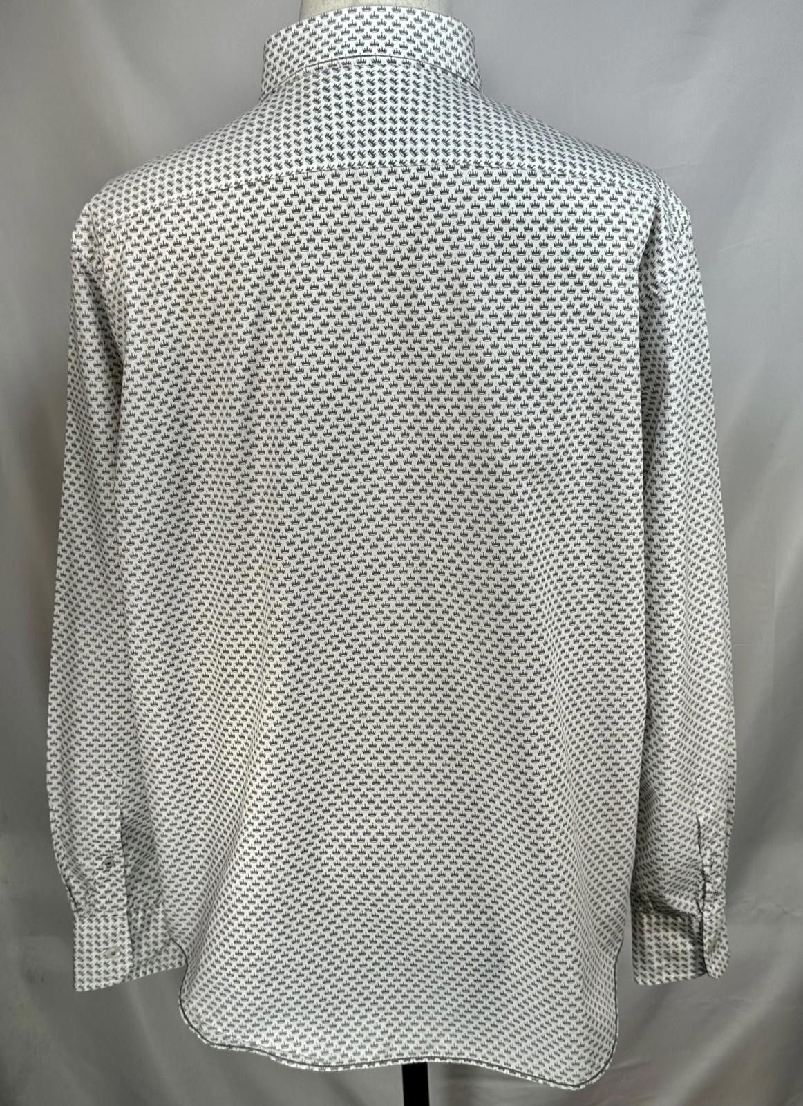 American Eagle Outfitters American Eagle Vintage Fit Button Up Shirt White Men's XL Size US XL / EU 56 / 4 - 2 Thumbnail