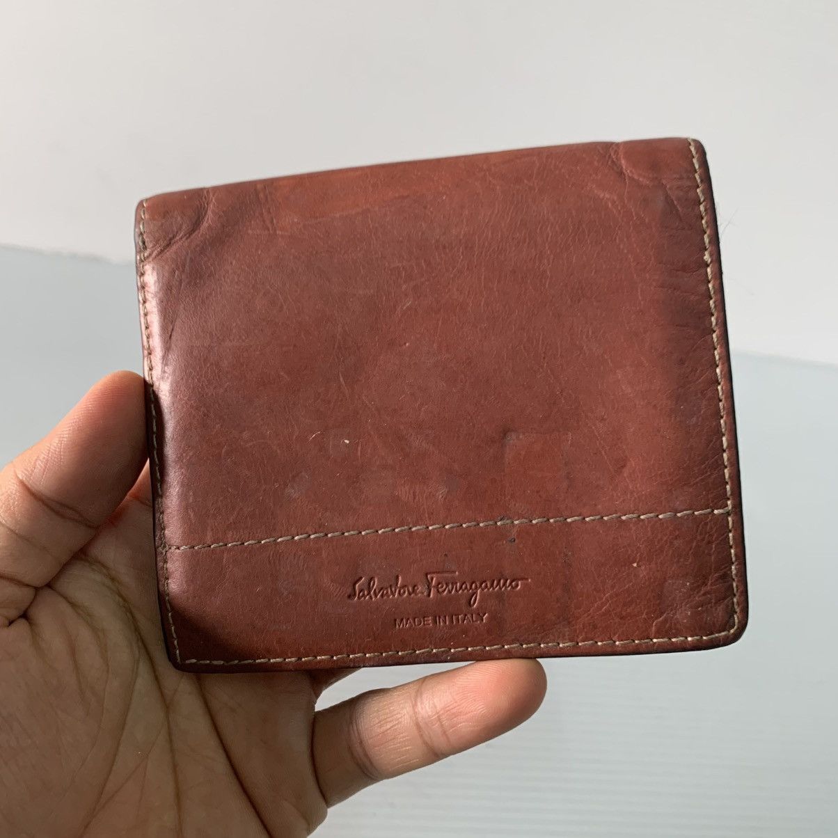 Salvatore Ferragamo Salvatore Ferragamo Leather Wallet Size ONE SIZE - 3 Thumbnail