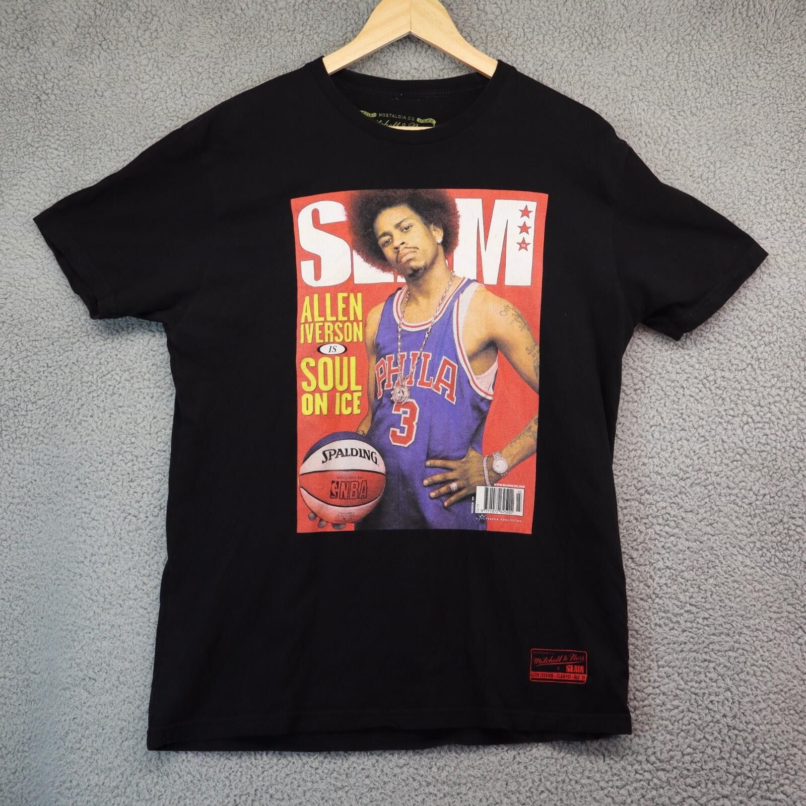 Mitchell & Ness Mitchell & Ness Slam Magazine Allen Iverson Men Large '99 Size ONE SIZE - 2 Thumbnail