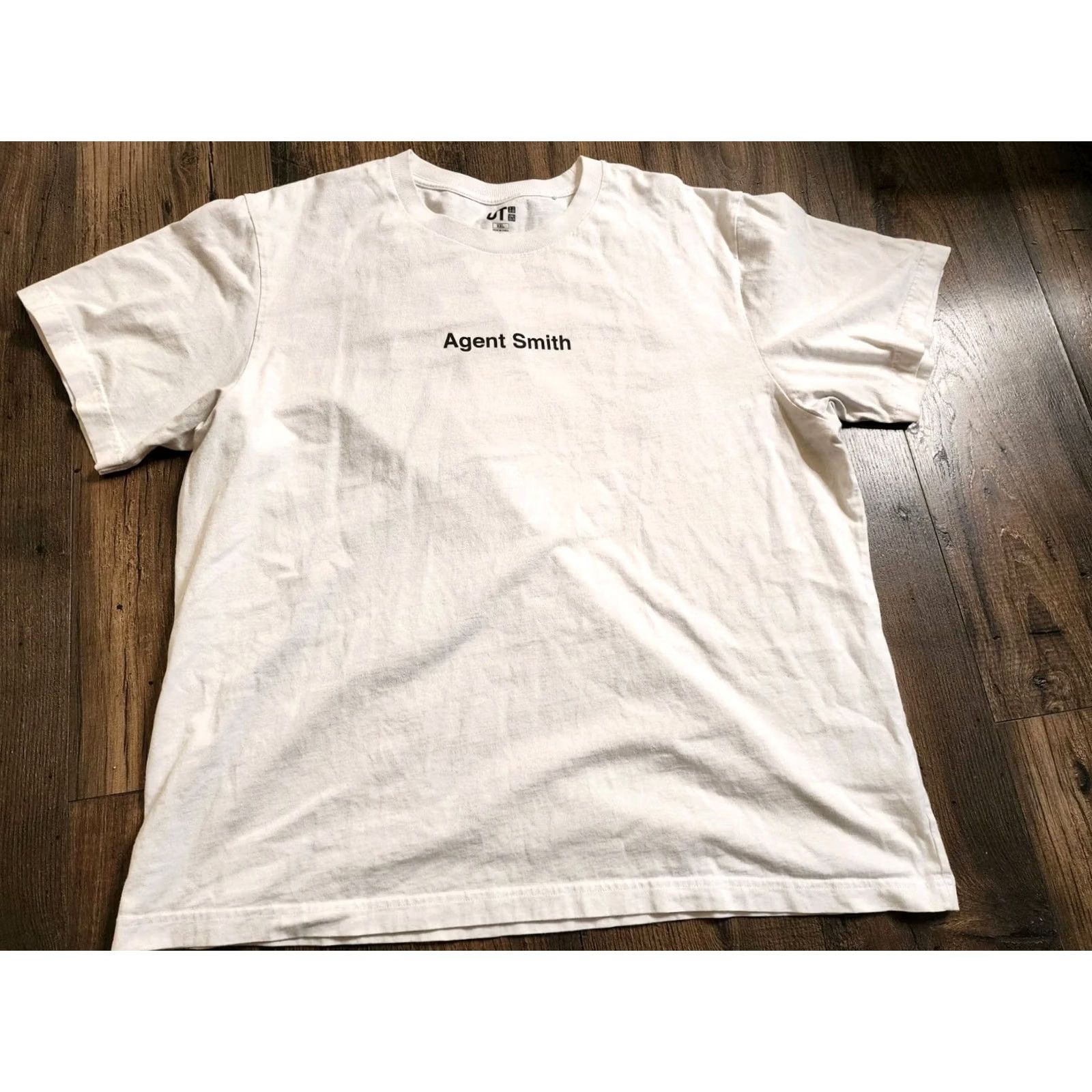Uniqlo Uniqlo x Matrix Agent Smith T Shirt Mens XXL White Short Sleeve Crew Neck Double Sided Size US XXL / EU 58 / 5 - 2 Thumbnail