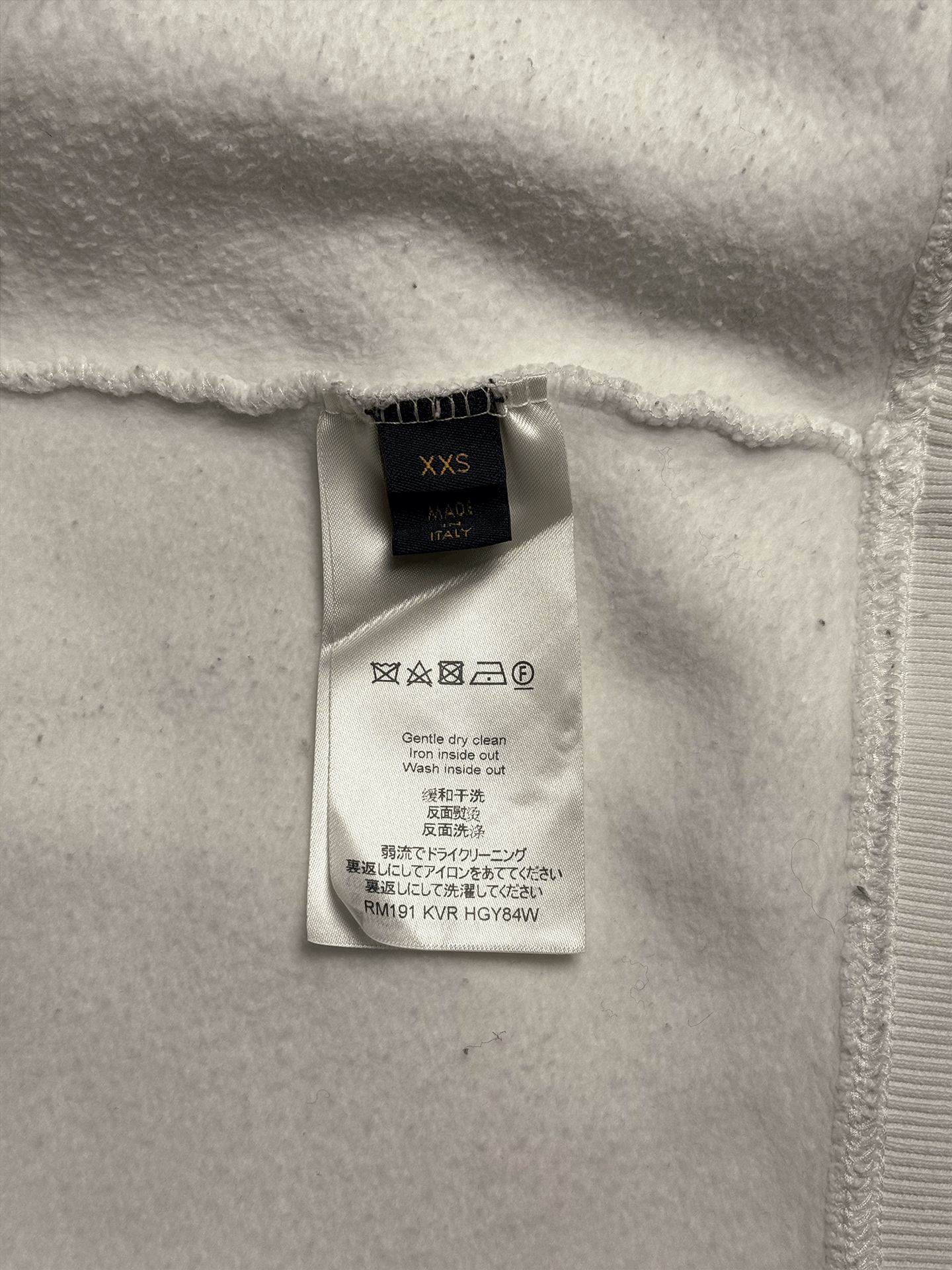 Louis Vuitton Louis Vuitton "Visit OZ" white crewneck sweatshirt Size US XXS / EU 40 - 4 Thumbnail