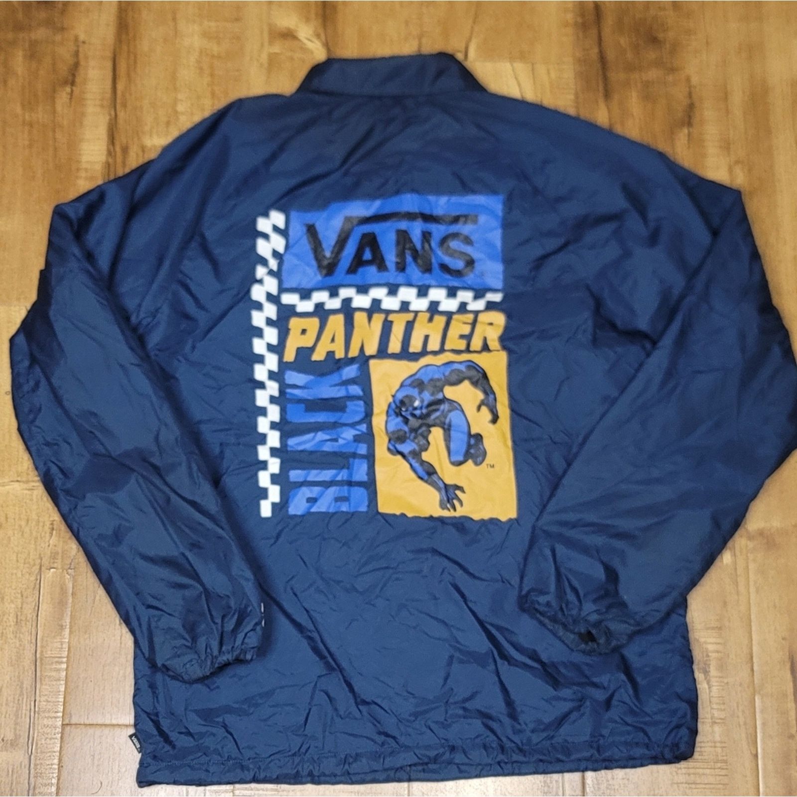 Vans VANS x Disney Marvel Black Panther Coaches Jacket Size US M / EU 48-50 / 2 - 2 Thumbnail