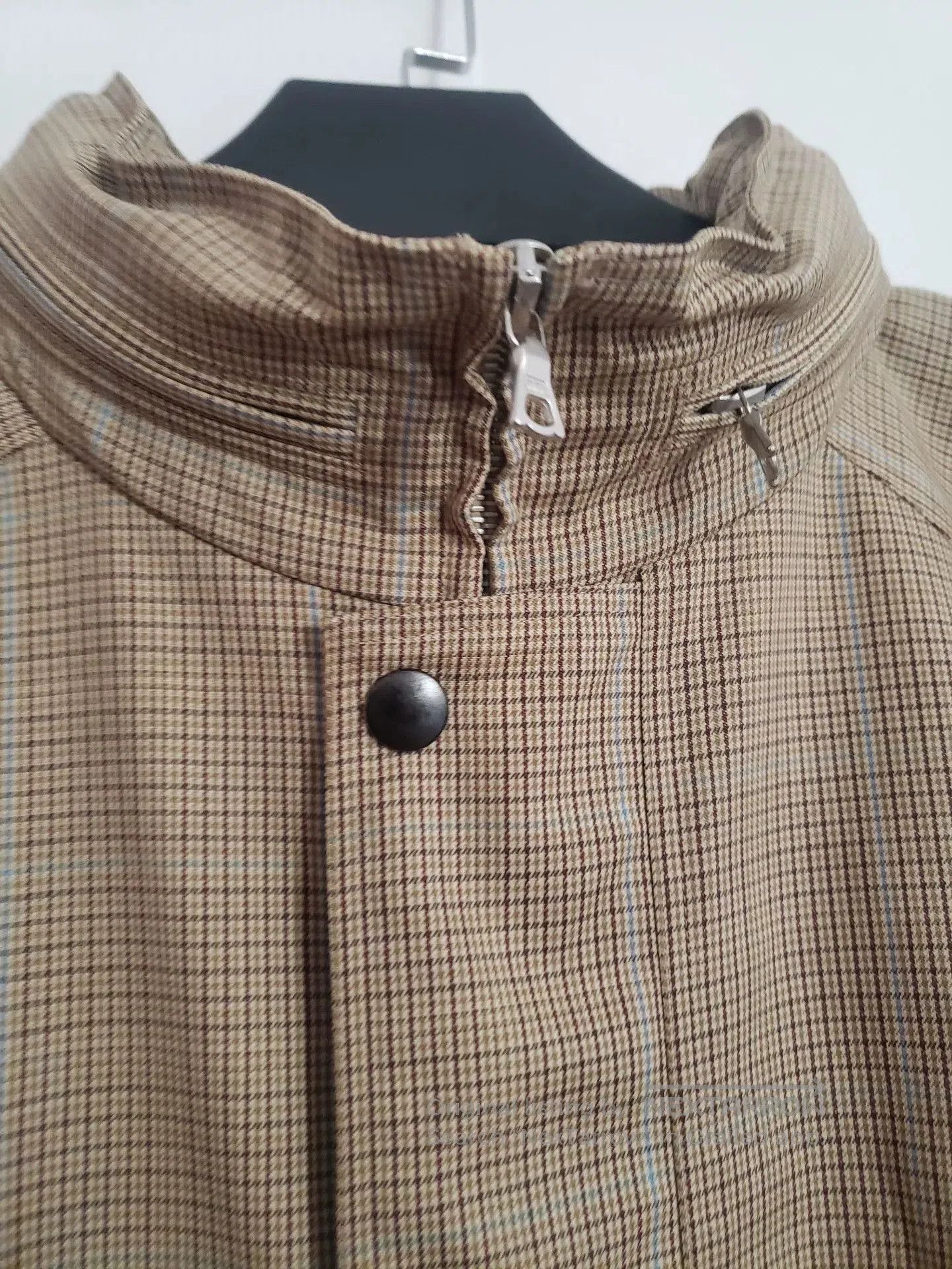 Auralee Auralee Plaid Trench Coat Jacket. Size US XL / EU 56 / 4 - 4 Thumbnail