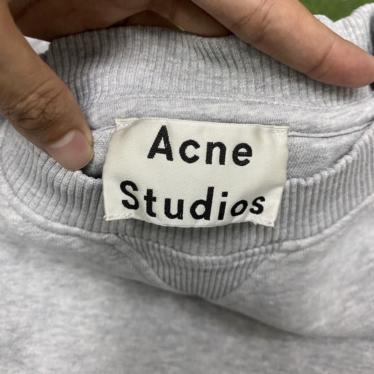 Acne Studios Boxy Yana Face PSS17 Sweatshirt Made in Portugal Size US XS / EU 42 / 0 - 10 Thumbnail
