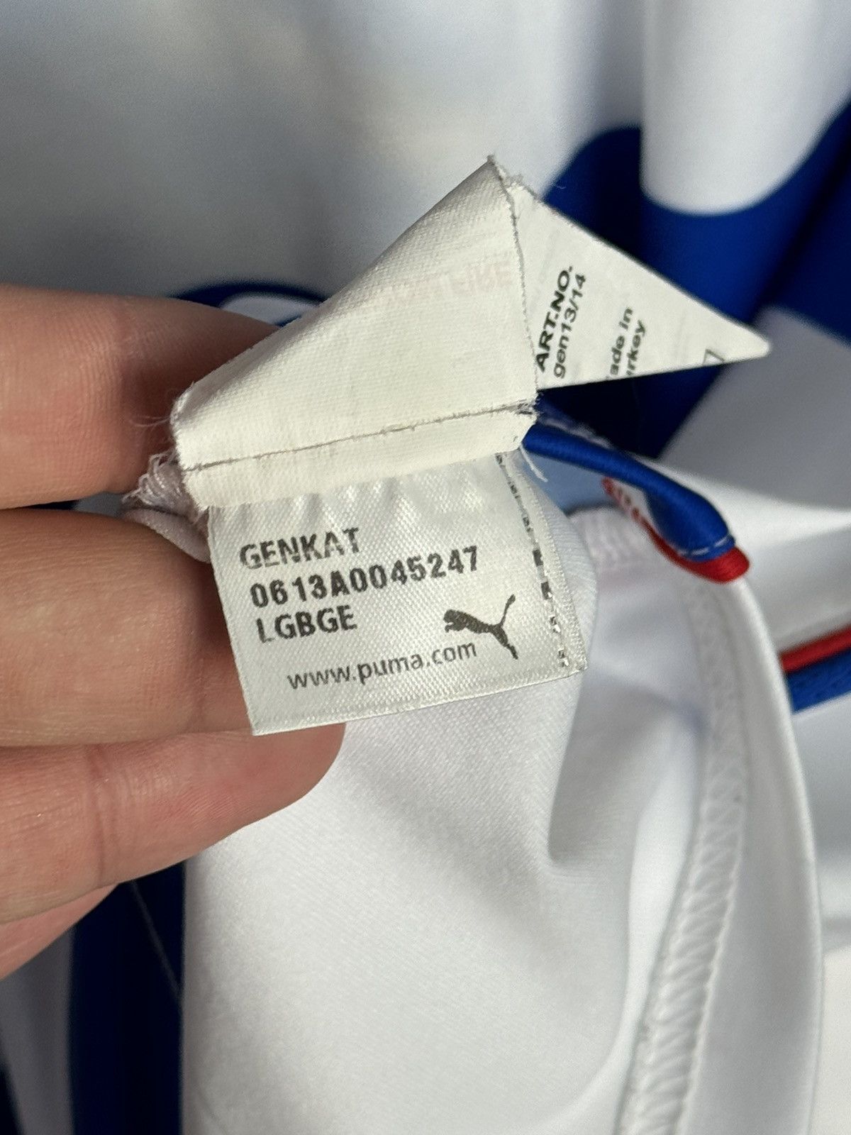 Puma Reading 13/14 Home Football Long Sleeve Jersey Size US XL / EU 56 / 4 - 7 Thumbnail