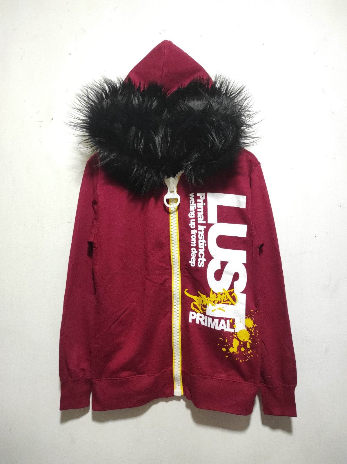 Japanese Brand Booth poem big zipper fur hoodie ifsix LGB style Size US M / EU 48-50 / 2 - 2 Thumbnail