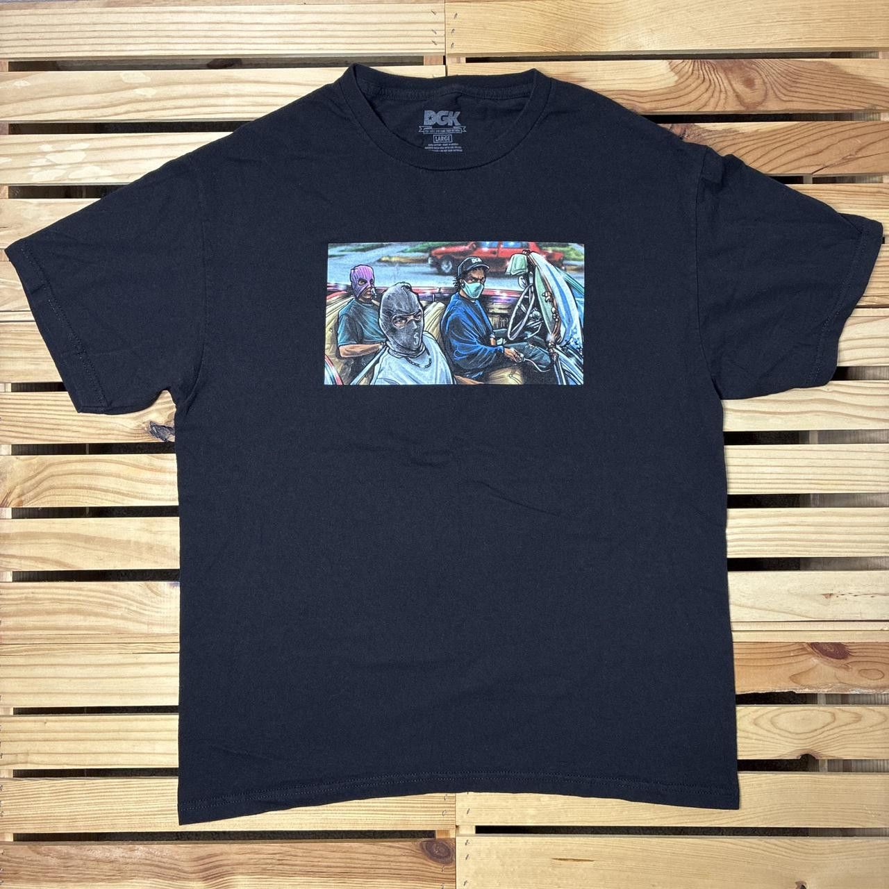 DGK DGK x Ice Cube Black Box Logo Skate Tee Size Large Size US L / EU 52-54 / 3 - 1 Thumbnail