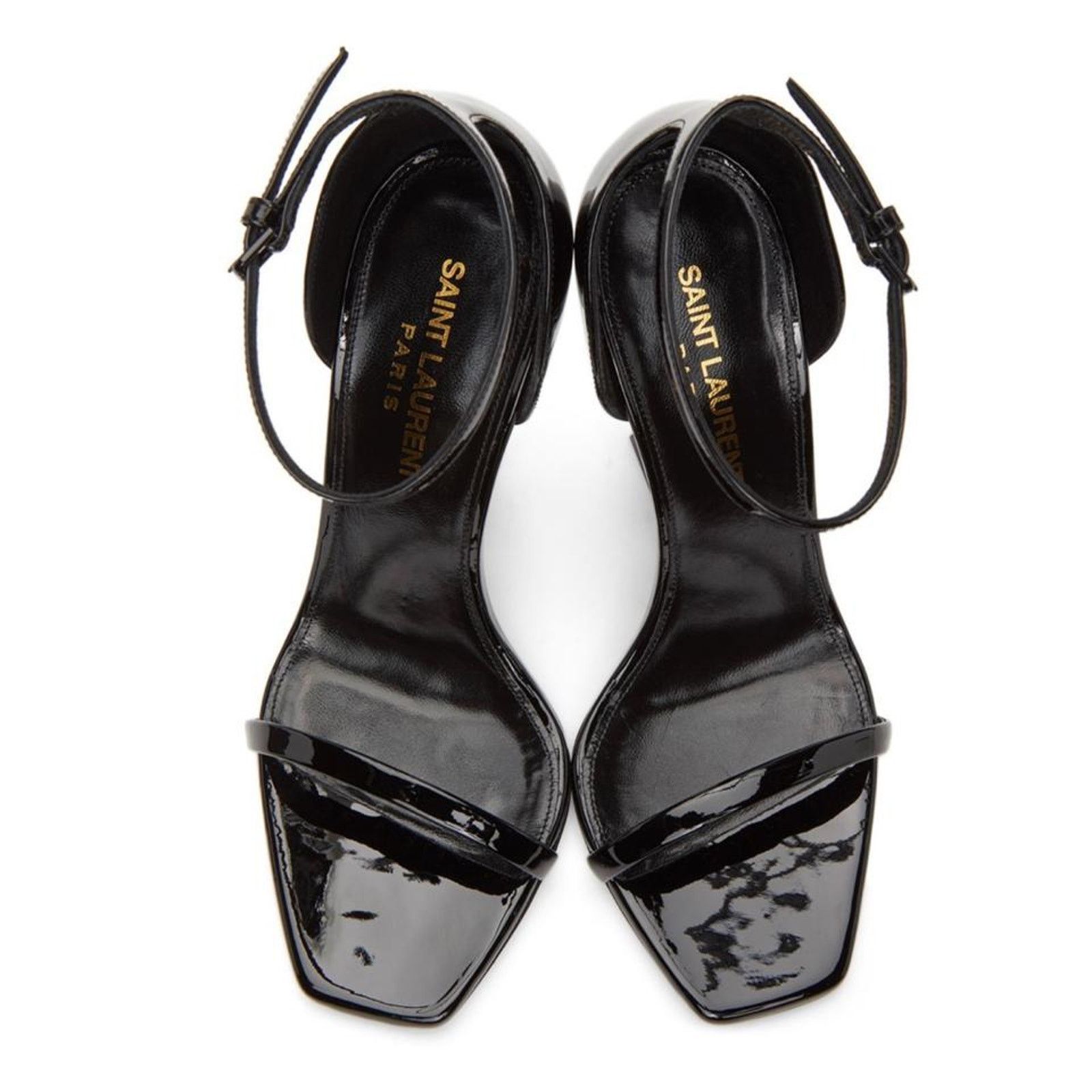 Saint Laurent Paris opyum 110 YSL monogram logo patent heels Size US 10.5 / IT 40.5 - 6 Thumbnail