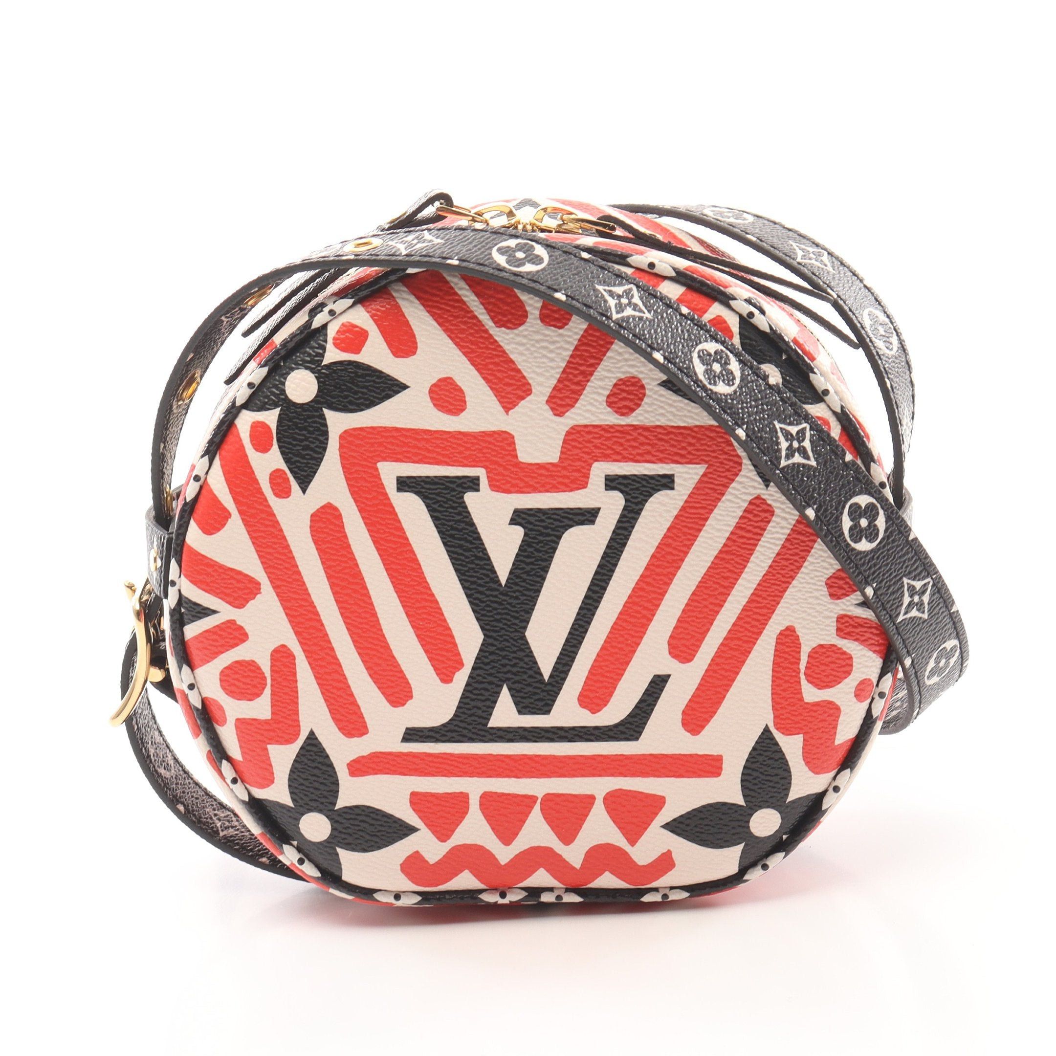 Louis Vuitton Louis Vuitton Lv Craft Boatt Chapeau Souple Monogram Giant Shoulder Bag Red Black Multicolor Size ONE SIZE - 1 Thumbnail