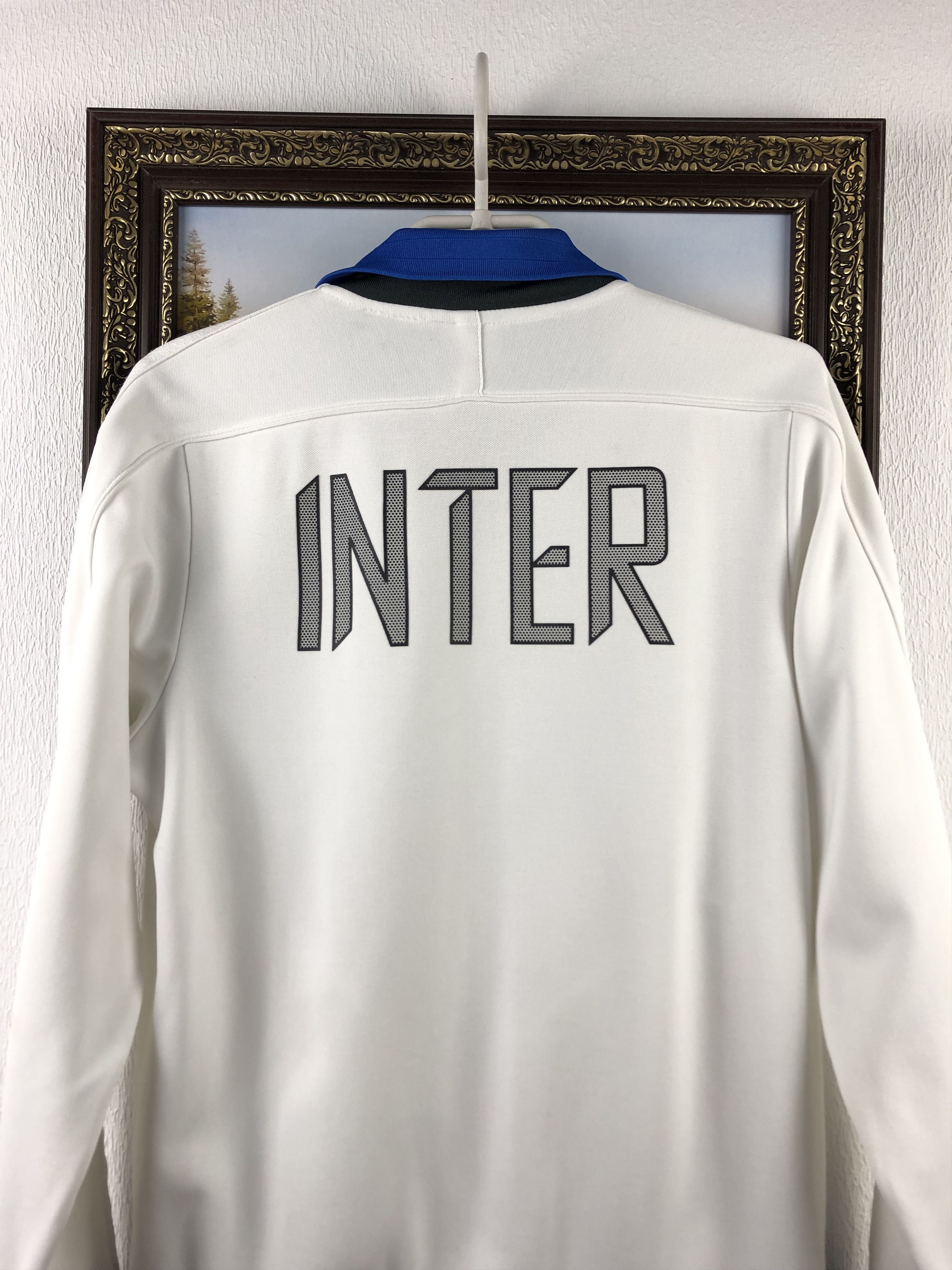 Nike Internazionale Inter Football Jacket Nike Soccer White Zip Size US S / EU 44-46 / 1 - 15 Thumbnail