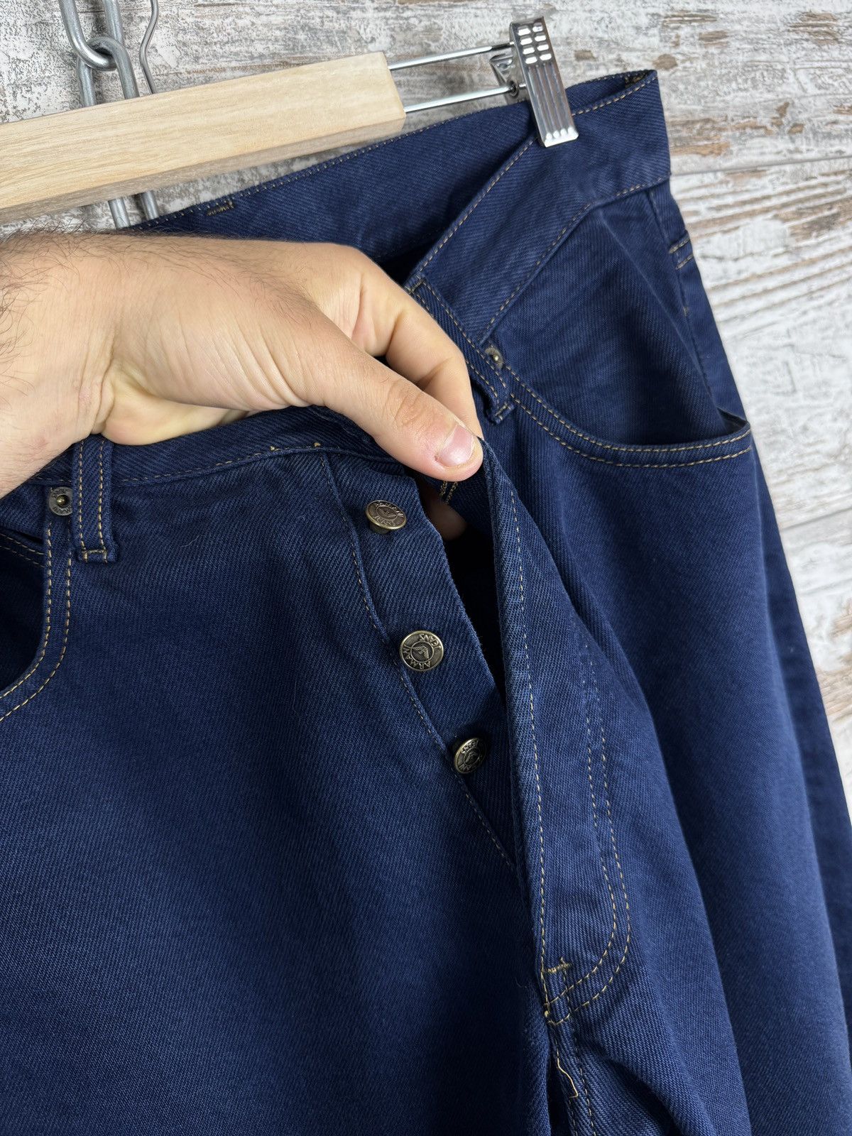 Armani Mens Vintage Armani jeans Made in Italy denim pants rare y2k Size US 34 / EU 50 - 7 Thumbnail