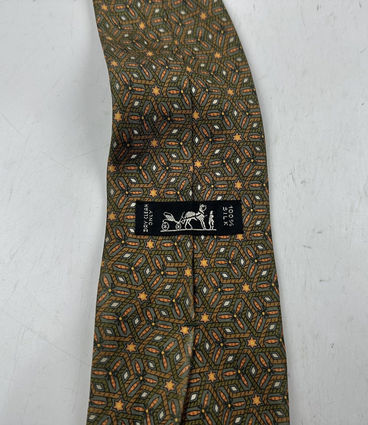 Hermes HERMES TIE - TC 48 Size ONE SIZE - 8 Thumbnail