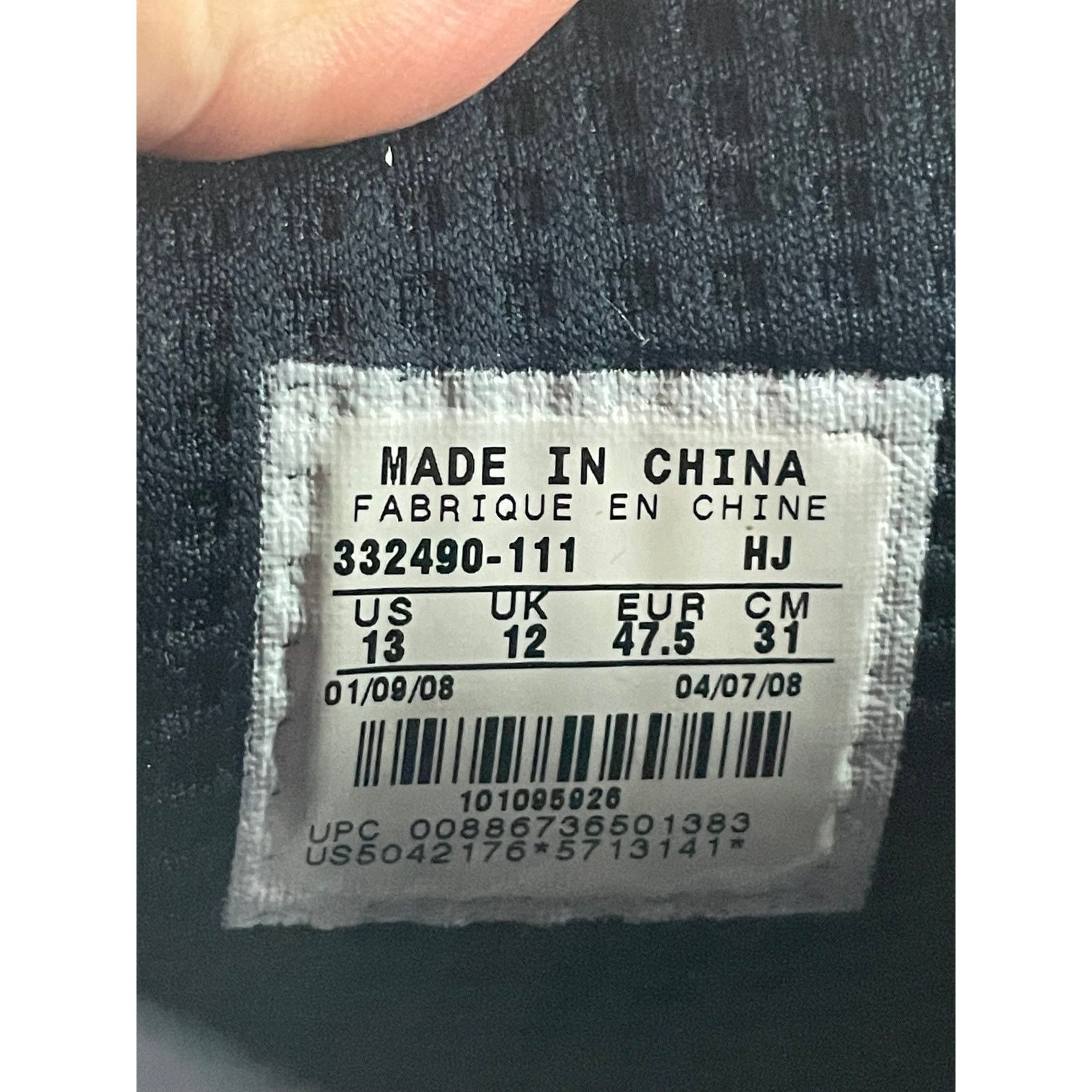 Nike Nike Air Force 1 High Premium "Yankees" - Size 13 Men's Size US 13 / EU 46 - 7 Thumbnail
