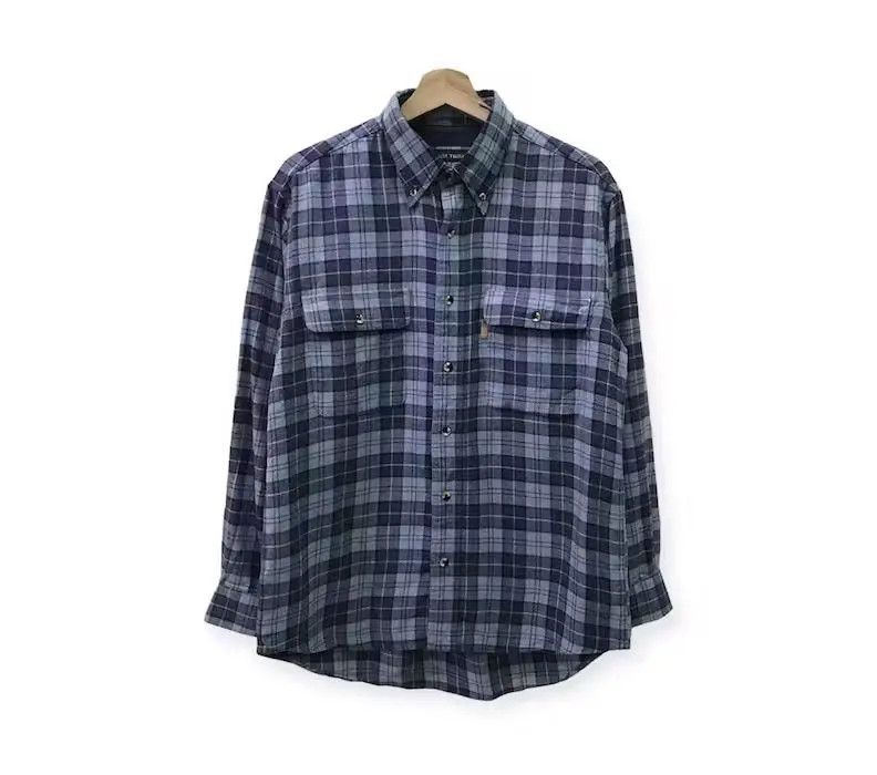 Kansai Tabito Plaid Tartan Flannel Shirt