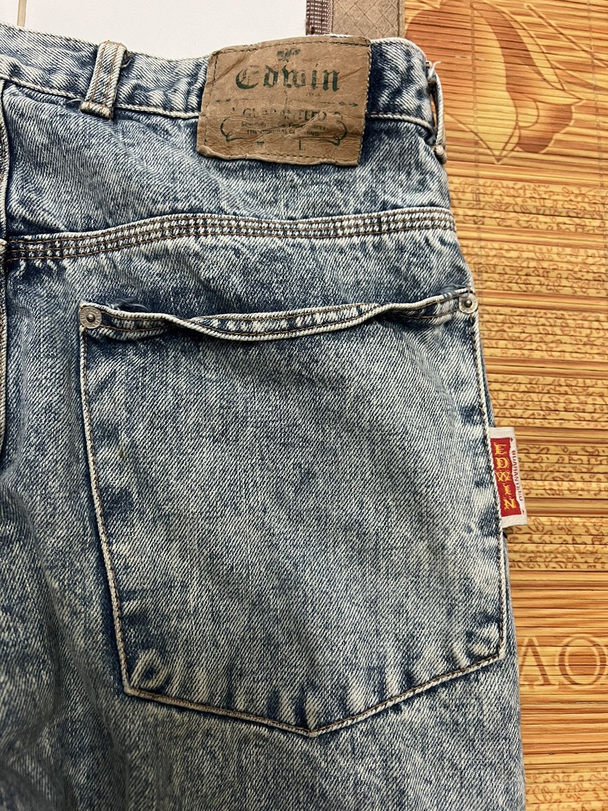 Edwin × Japanese Brand × Vintage Edwin Japan - vintage washed blue Japan Edwin Size US 34 / EU 50 - 20 Thumbnail