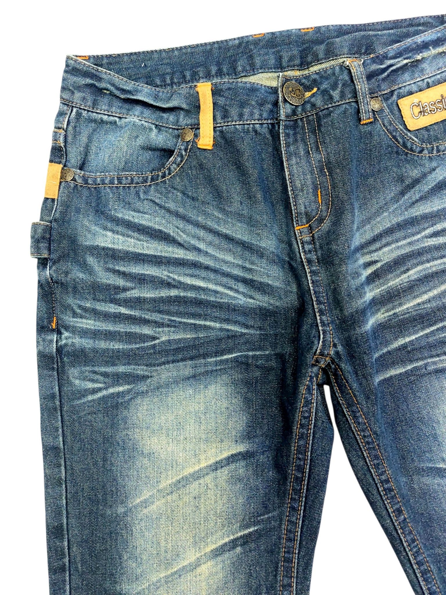 Vintage Vintage Classical Elf 90s Clawsmark Rare Design Jeans Size US 31 - 9 Thumbnail