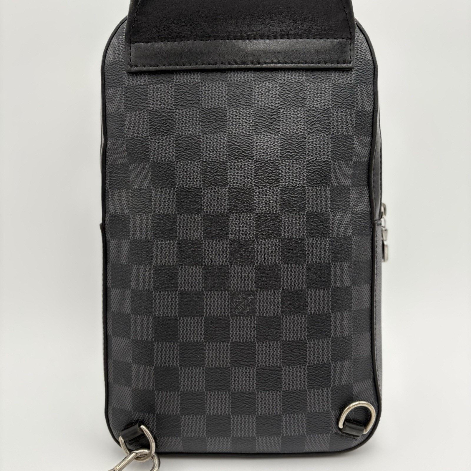 Louis Vuitton Sling Bag Damier Graphite Canvas ' Black ' | SUPER CLEAN! Size ONE SIZE - 9 Thumbnail