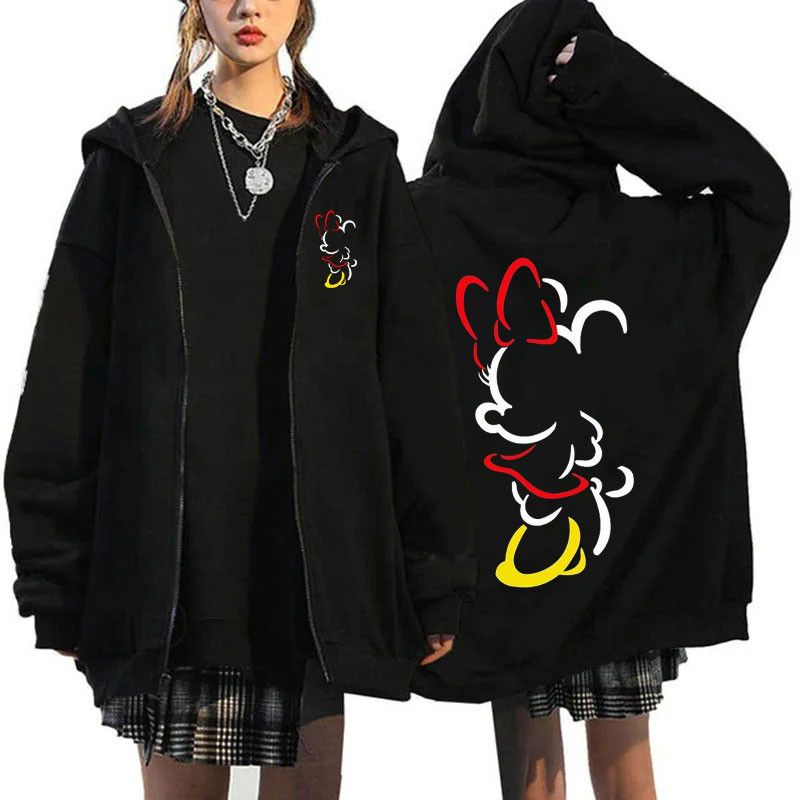 Japanese Brand Custom Disney Mickey Mouse Hoodie Size M / US 6-8 / IT 42-44 - 1 Preview