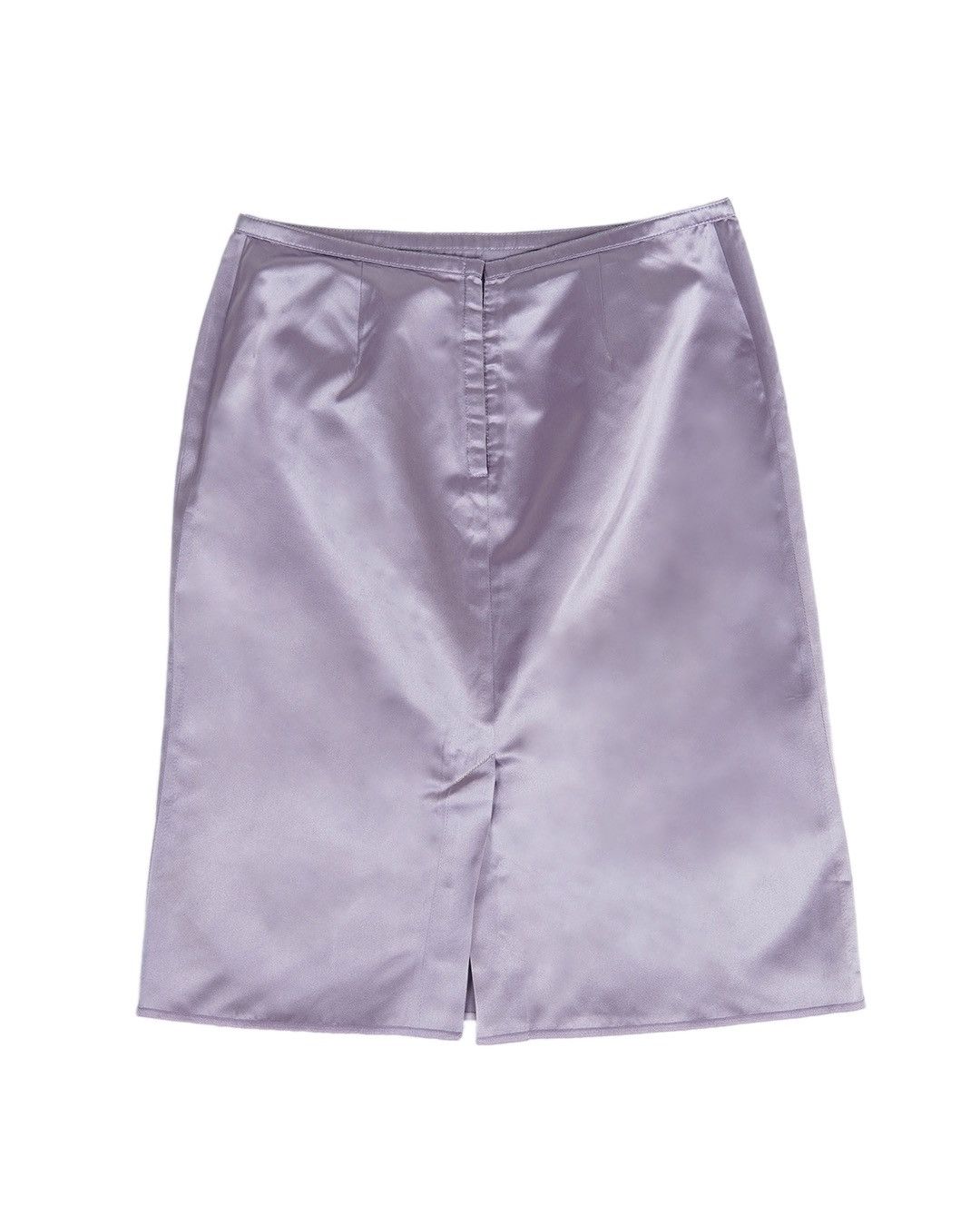 Miu Miu Miu Miu S/S1998 Purple Satin Midi Skirt Size 27" / US 4 / IT 40 - 4 Thumbnail