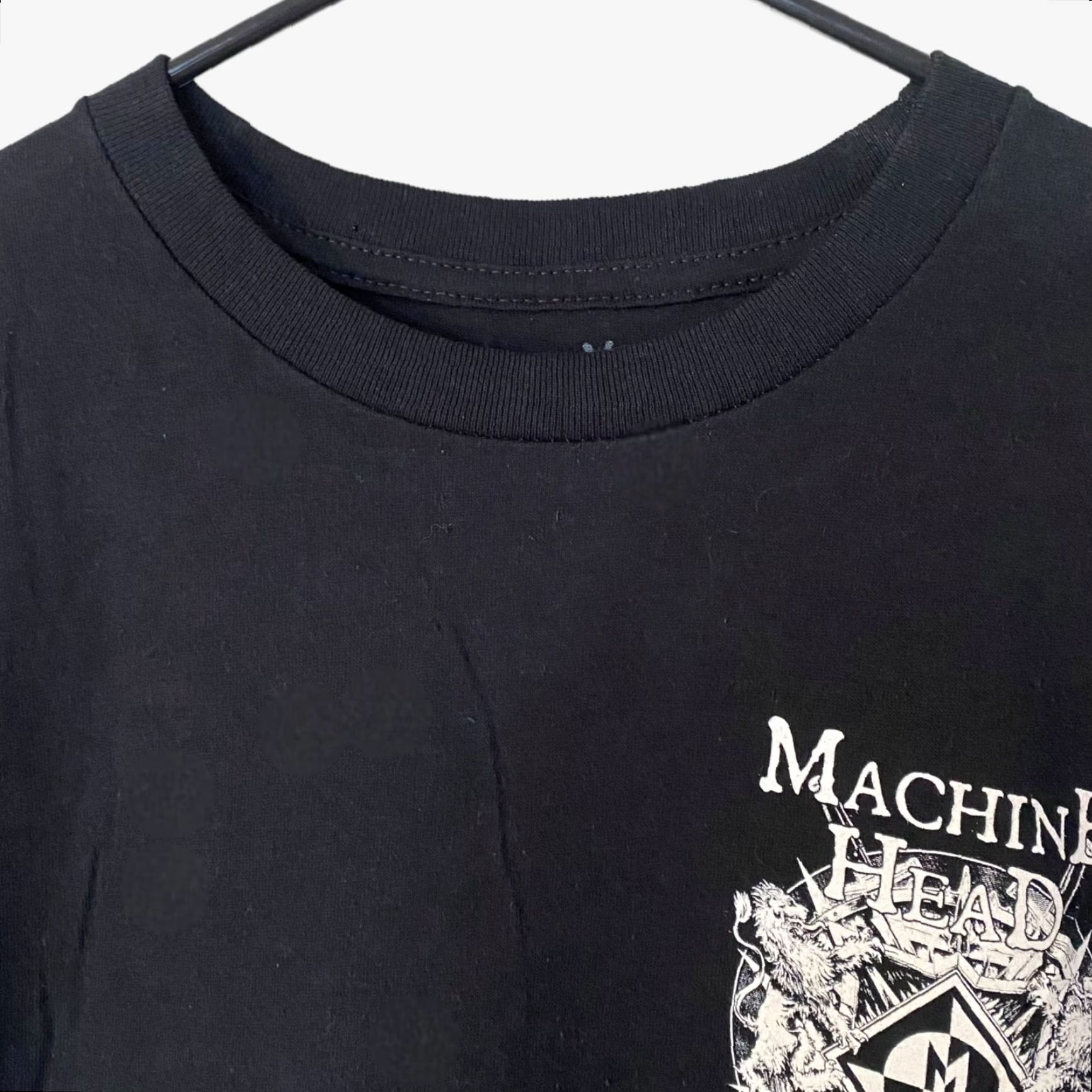Vintage VINTAGE Machine Head Catharsis Tour T-Shirt Mens Small Black Graphic Heavy Metal Rock Tee Size US S / EU 44-46 / 1 - 5 Thumbnail