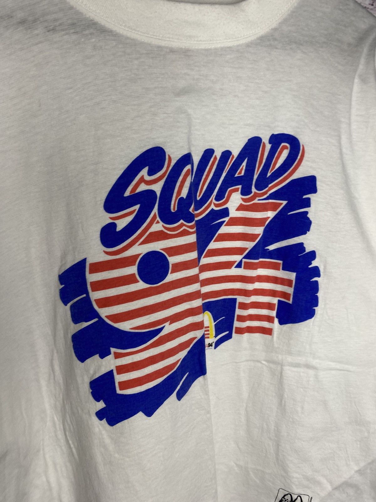 Other Vintage Retro 1993/94 Squad World Cup USA McDonalds T-Shirt Size US XL / EU 56 / 4 - 4 Thumbnail
