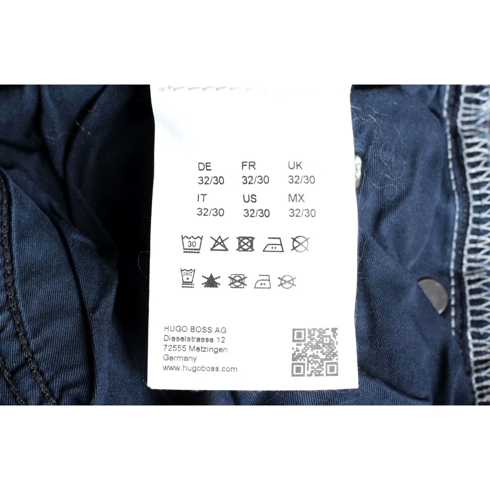 Hugo Boss HUGO BOSS Jeans Mens 32 Blue Men Size W32 L30 Stretch Tapered Size US 32 / EU 48 - 7 Thumbnail