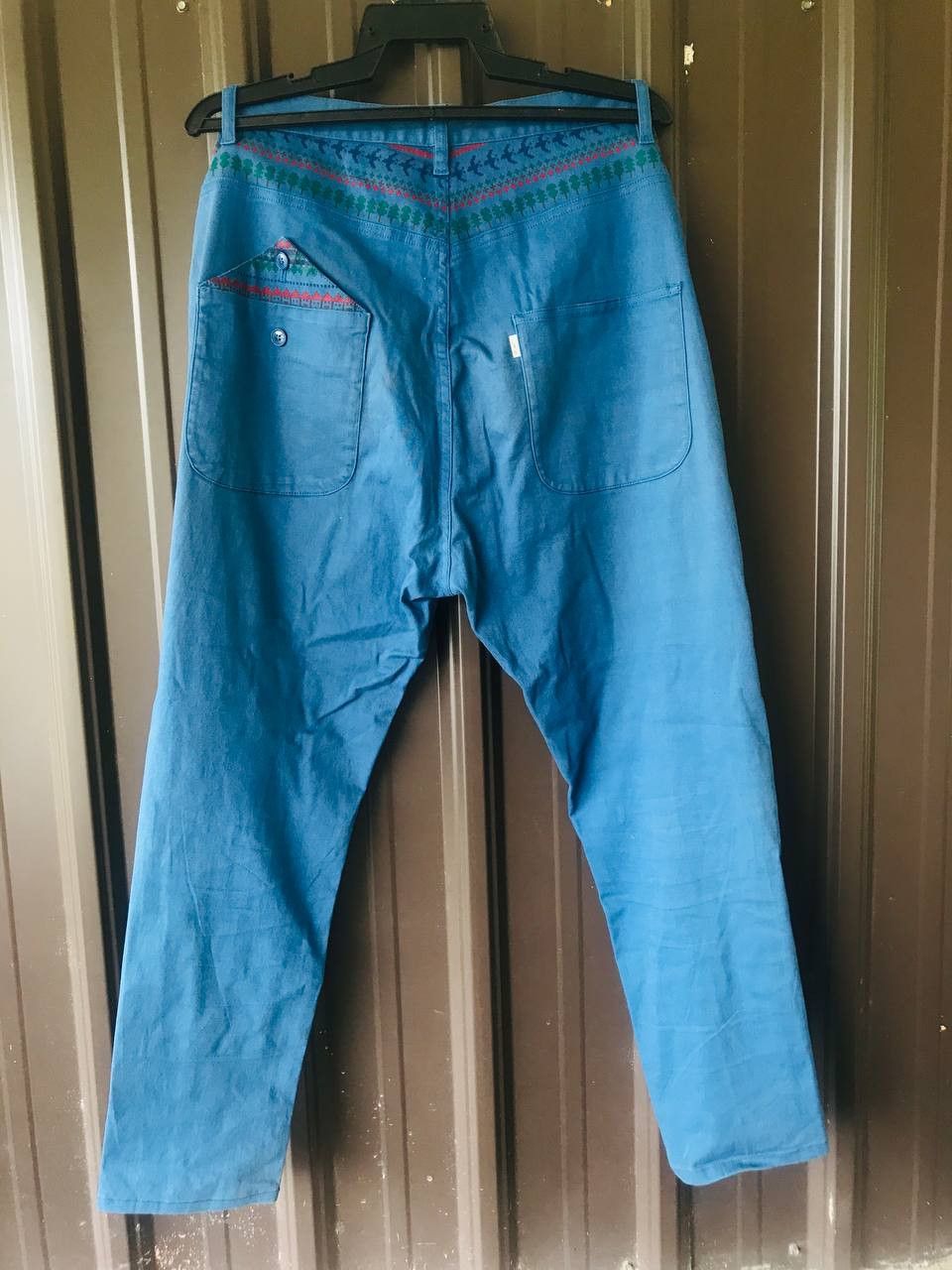 Issey Miyake × Japanese Brand × Ne-Net Ne-net Issey Miyake Drop Crotch Casual Pants Size US 31 - 2 Thumbnail