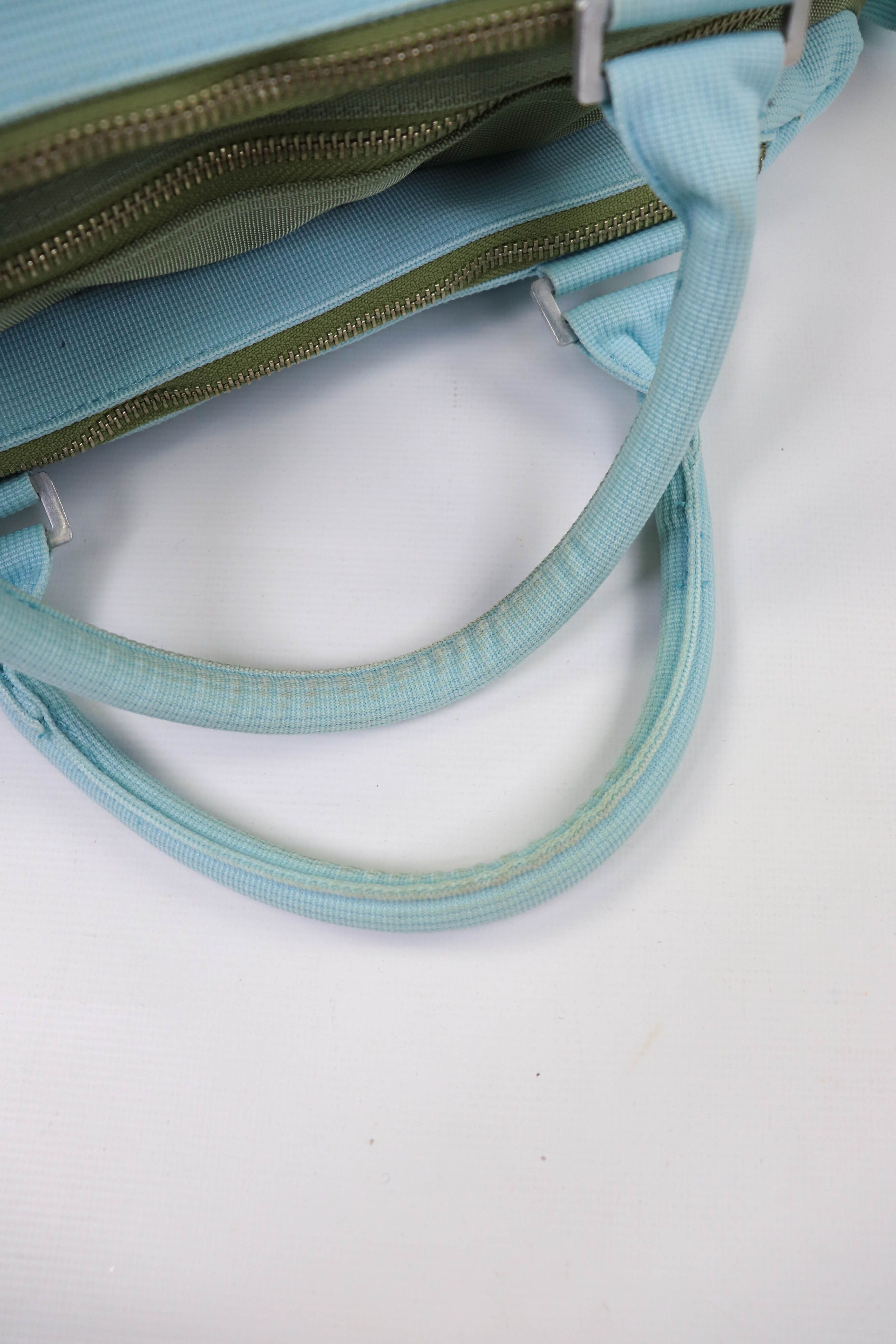 Japanese Brand GGL George Gina & Lucy Khaki Olive Nylon Cargo Shoulder Bag Size ONE SIZE - 11 Thumbnail
